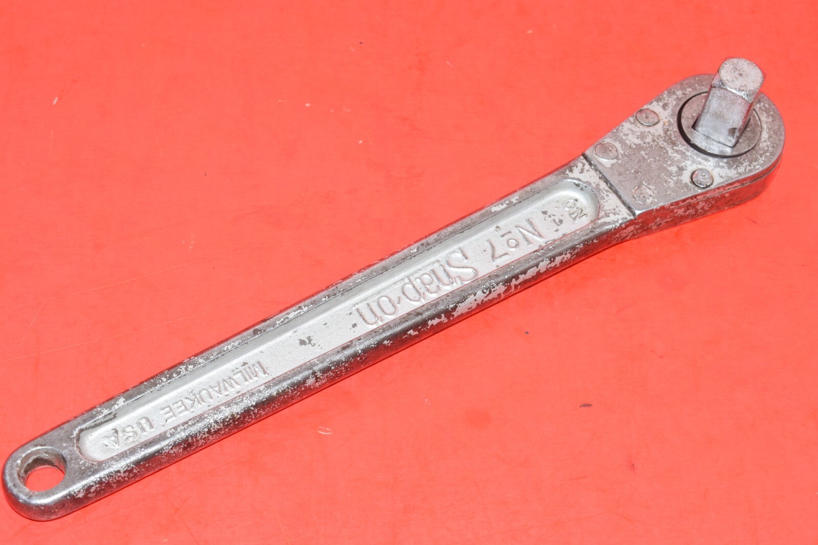 RARE COLLECTIBLE Snap-On 1/2″ Drive 1930 – 1931 Captive Plug Ratchet Socket Set