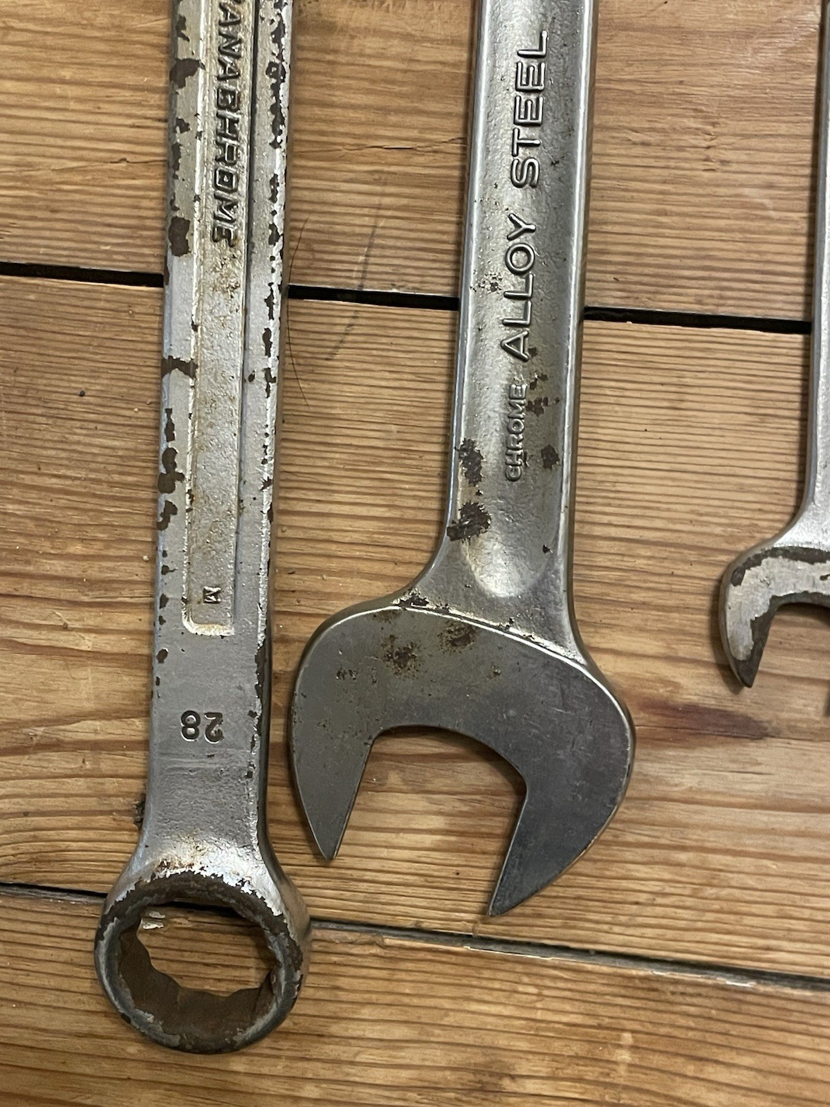 Facom No40L 28mm 15” Stahlwille Motor 10 30 32mm 17 19mm Spanner Vintage Lot