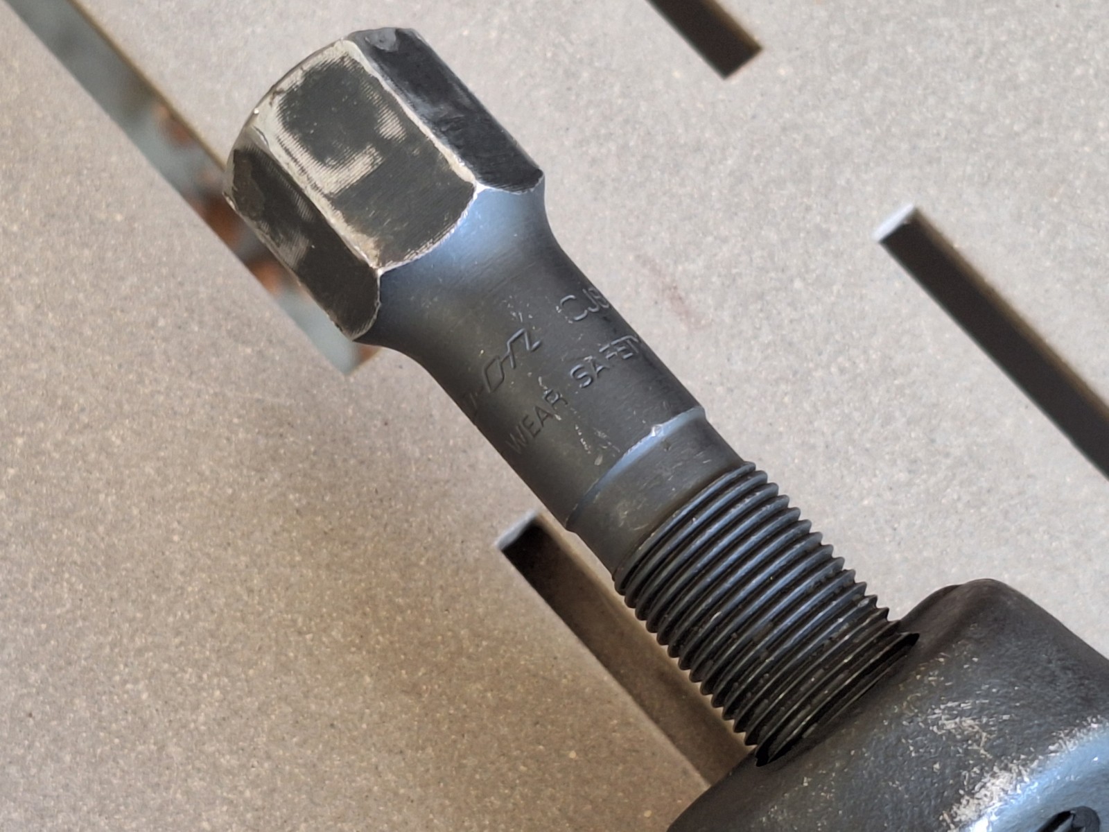 Snap On Pitman Arm Puller CJ115, CJ83-2 Pressure Screw CJ66-15-3 Centering Point