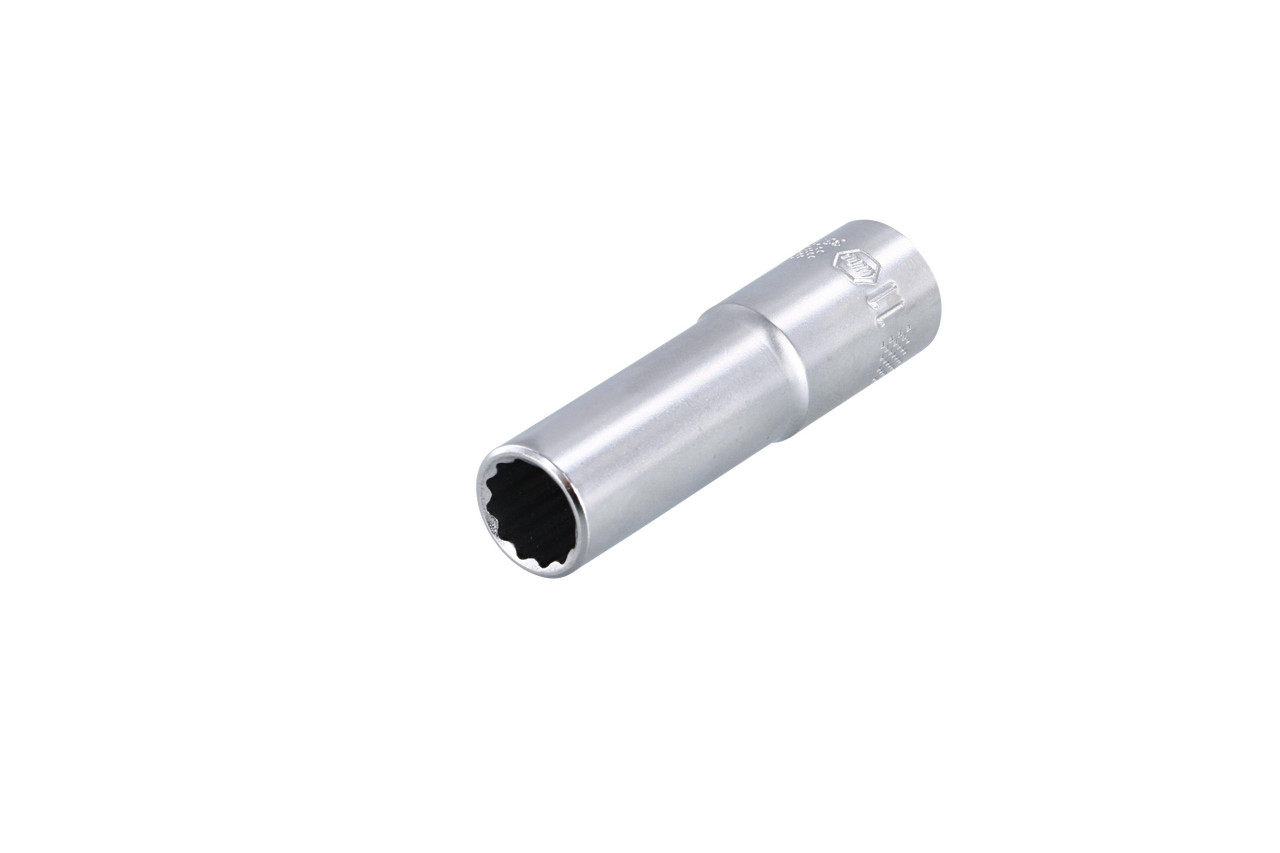 Wiha 33754 12 Point – 3/8″ Drive Deep Socket 11.0mm