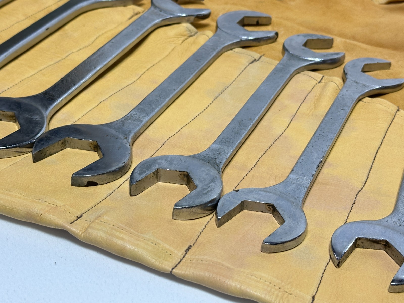 🇺🇸 VULCAN Williams 17pc USA SAE 3/8 to 1-7/16″ Open-End 4-Way Angle Wrench Set
