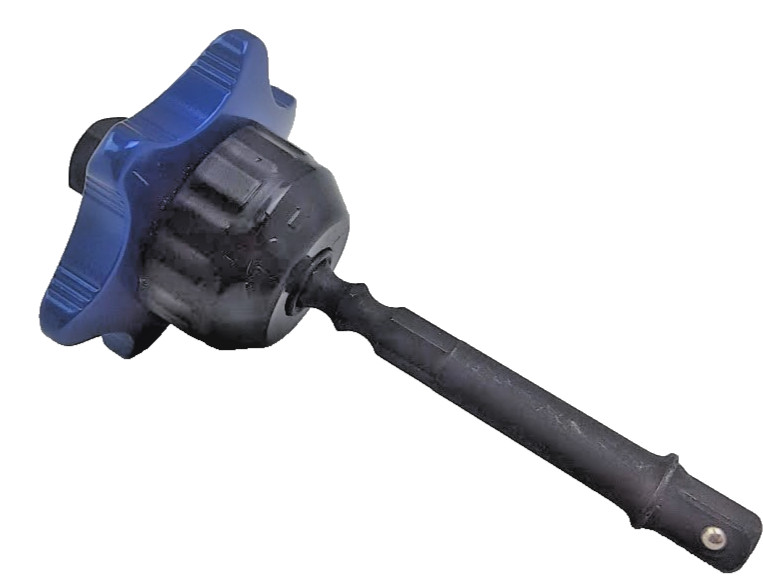 1-PC 3/8″ DR. Square Head and 1/4″ Hex Screwdriver Bit Mechanic Palm Ratchet