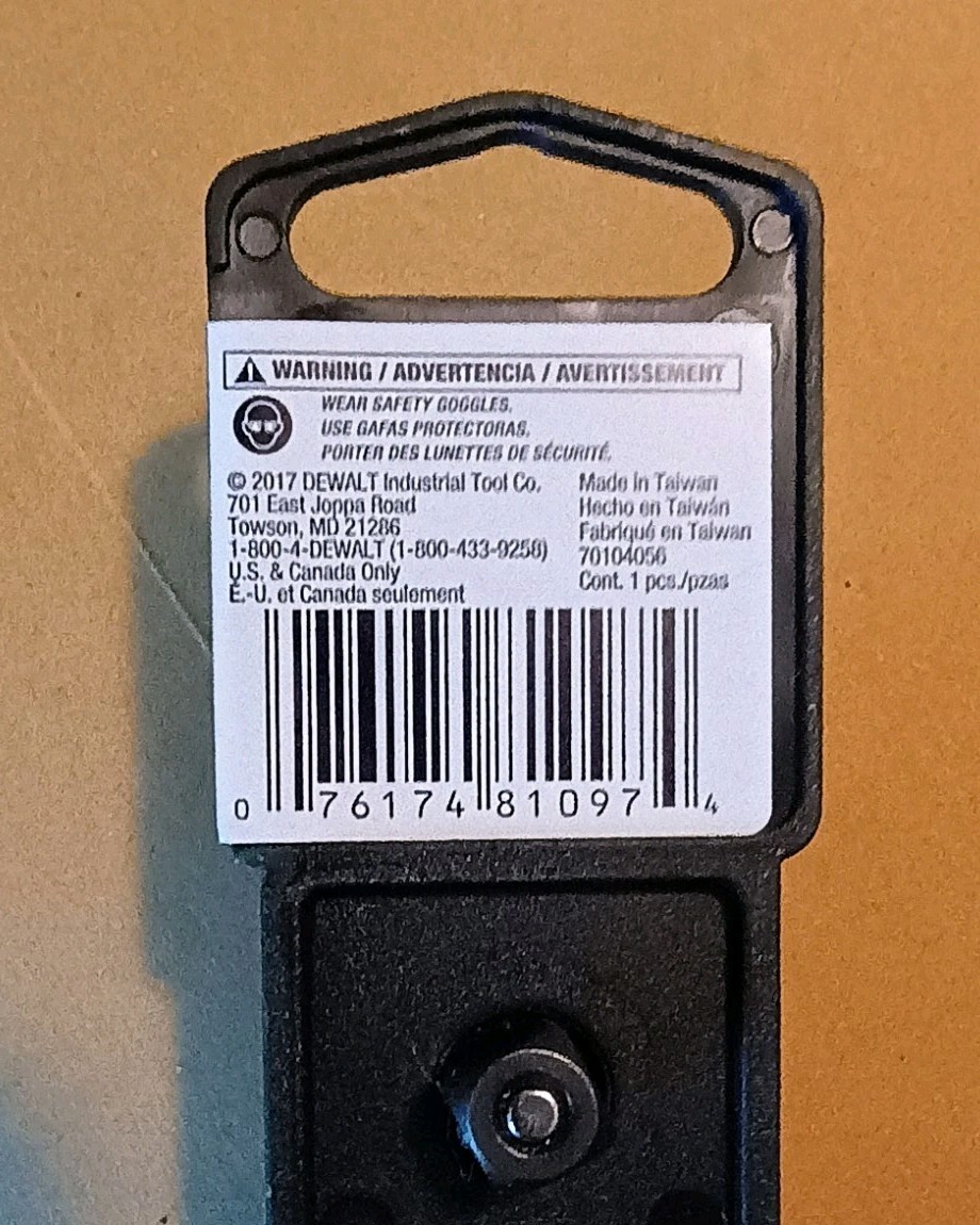 DEWALT Quick Release 3/8″ Inch Drive Ratchet Model DWMT81097 (BRAND NEW!)