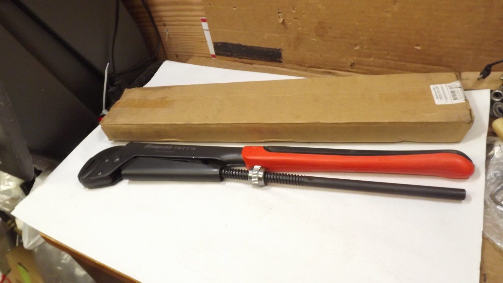 Snap-on Tools Soft Grip Adjustable Plier Wrench PWZ3OA RM