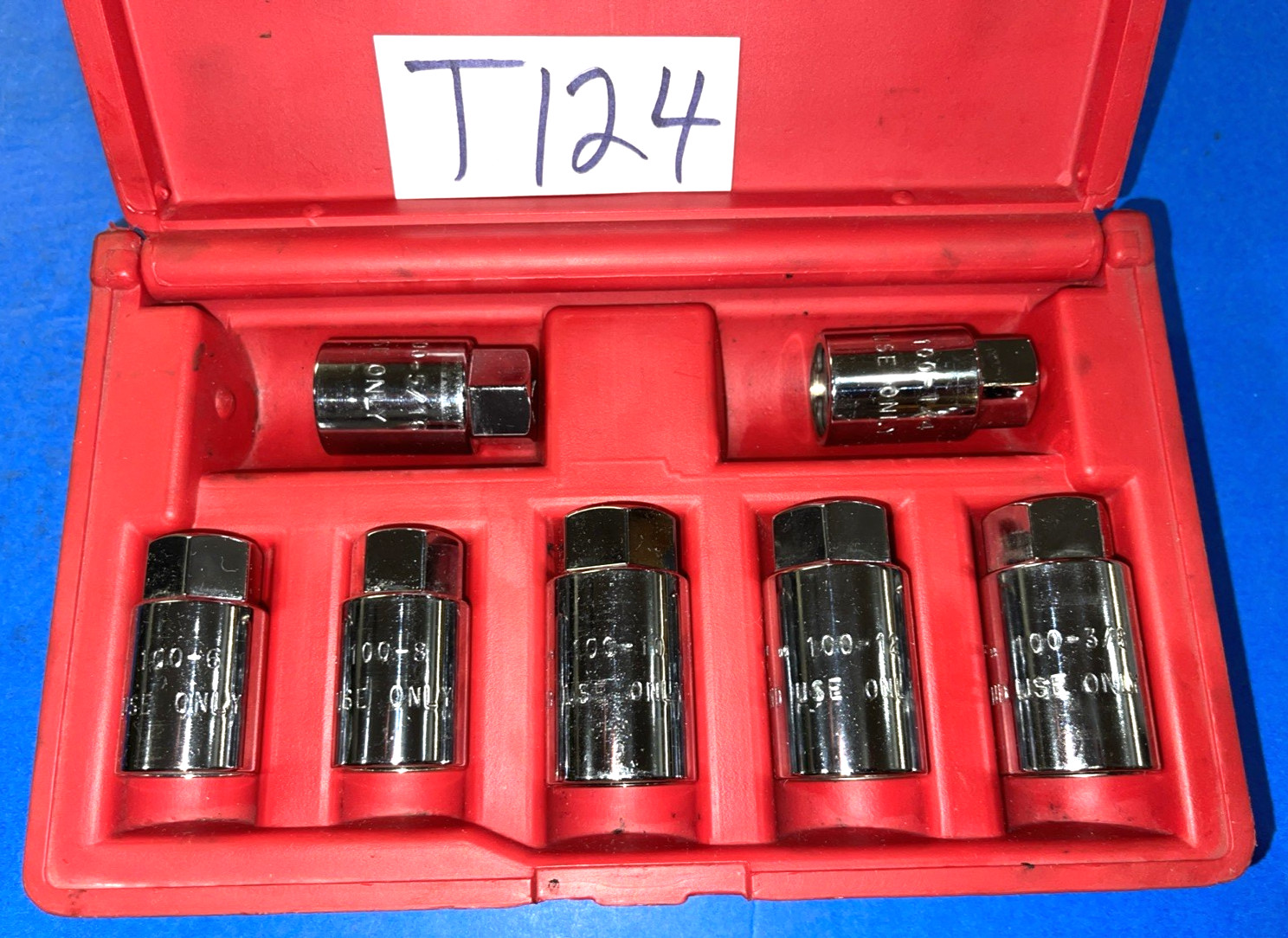 AST TOOLS 7 PIECE MULTI DRIVE STUD EXTRACTOR/ INSTALLER SAE/METRIC SET