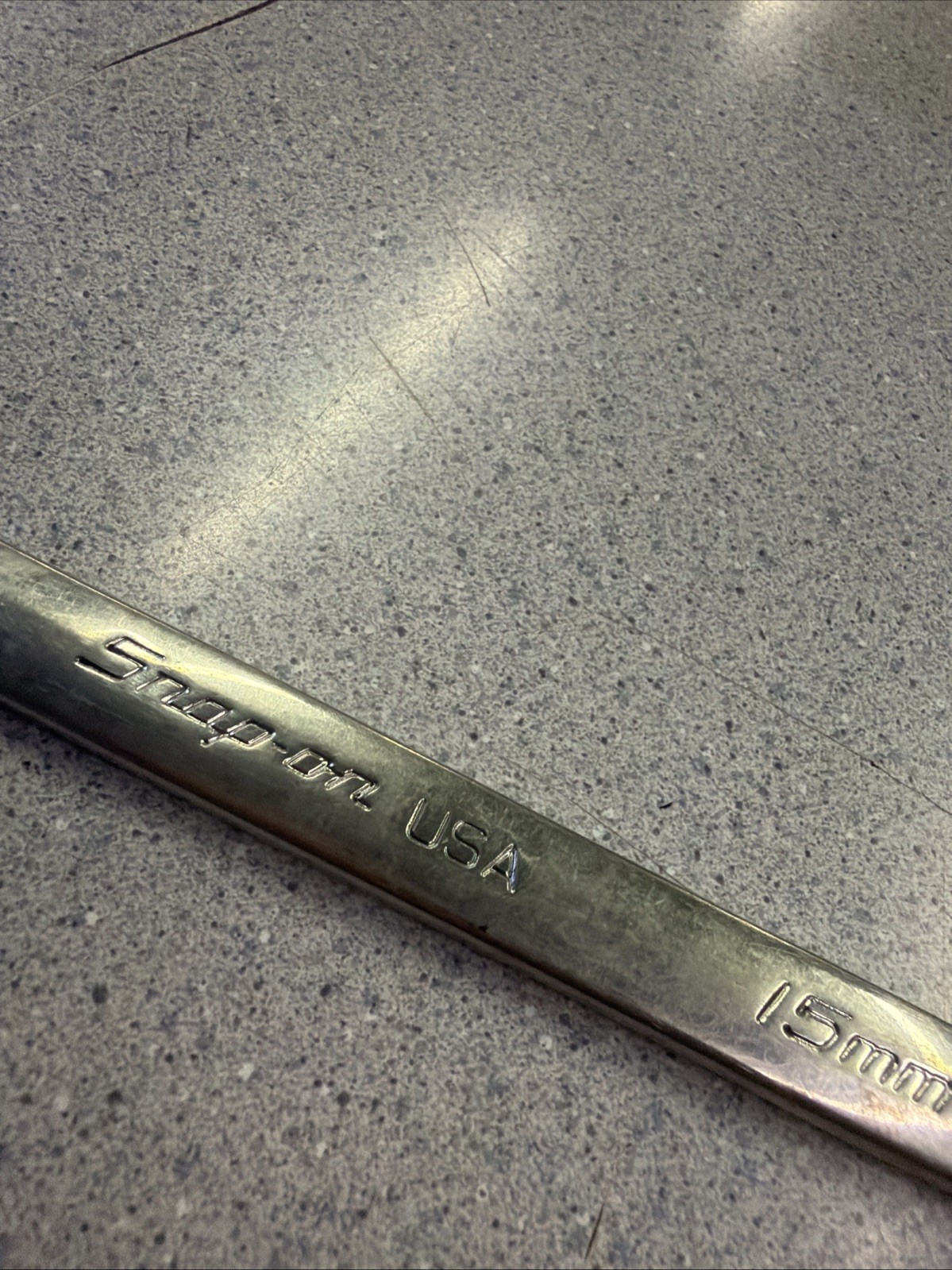 Snap-On Tools SOEXM15 15mm Metric 12 Point Flank Drive Plus Combination Wrench 8