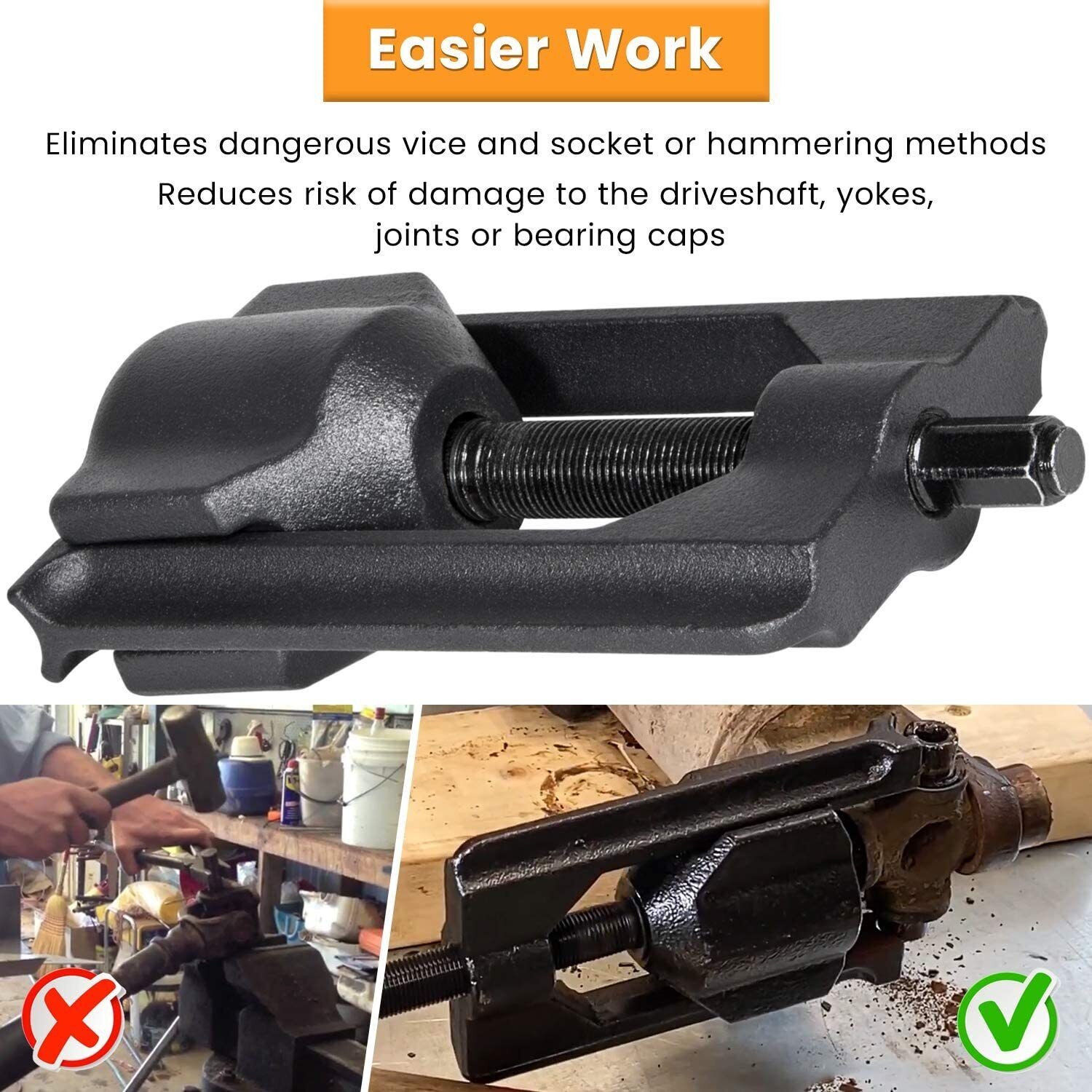 Heavy Duty 10105 U Joint Puller Universal for Cars/Trucks/Farm Machinery💎