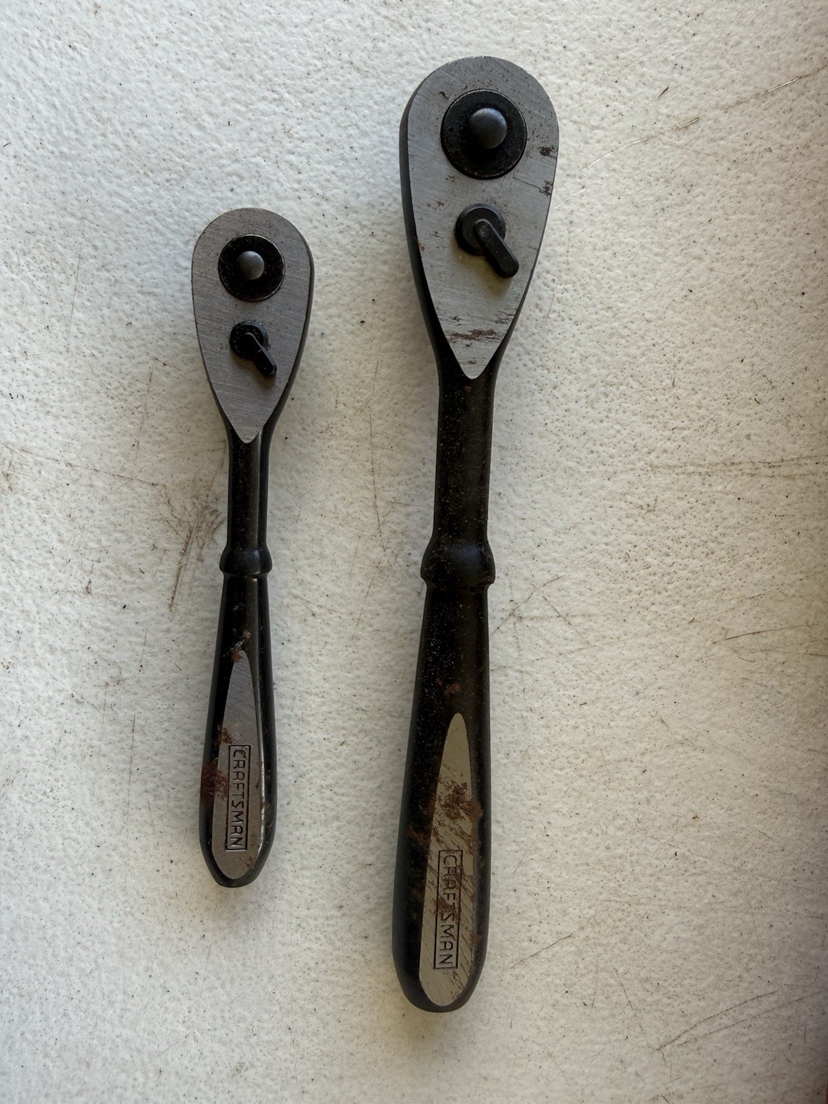 Craftsman Black Oxide Spline Drive Socket Set And Ratchets. 1/4 And 3/8