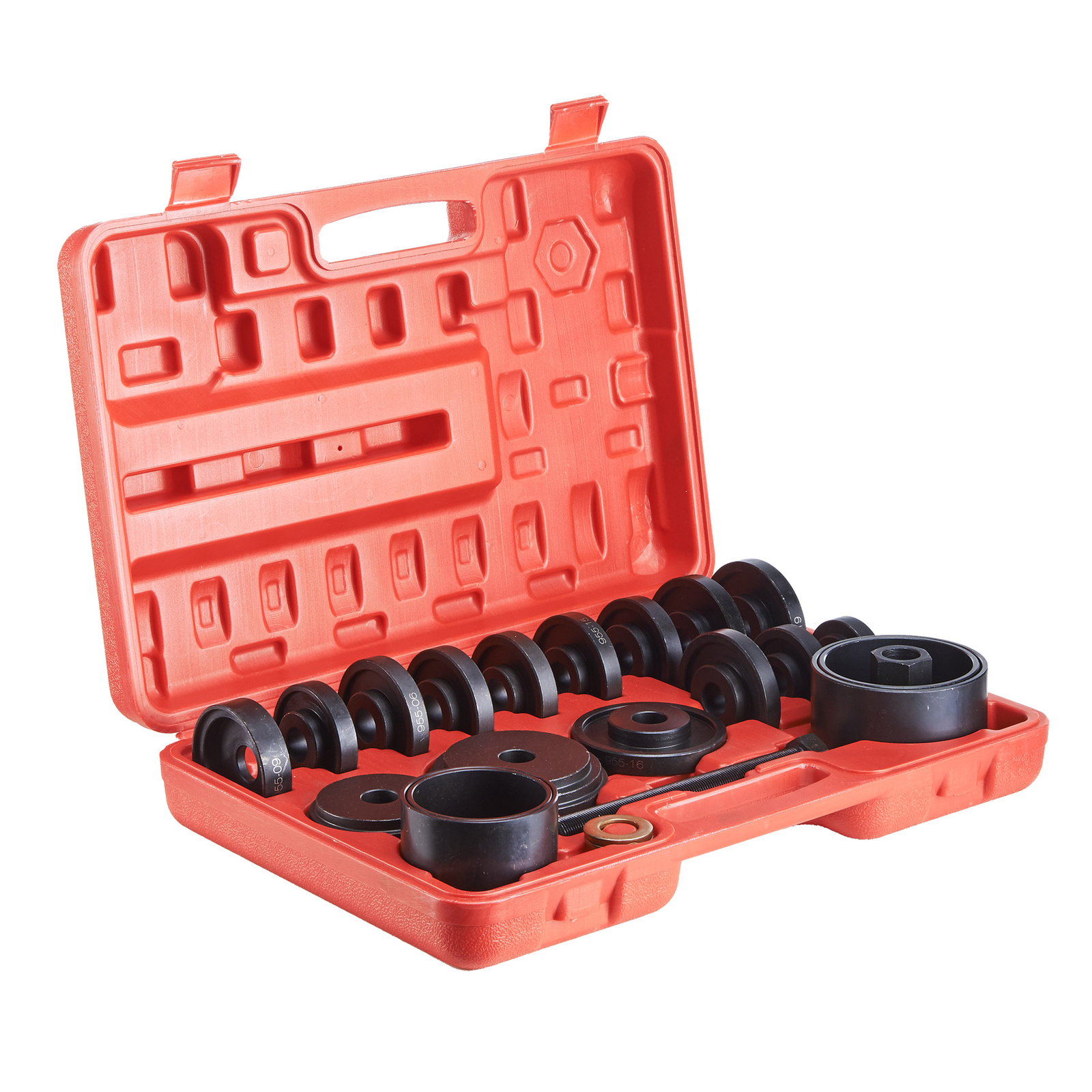 23pcs Front Wheel Bearing Press Kit Removal Adapter Puller Pulley Tool