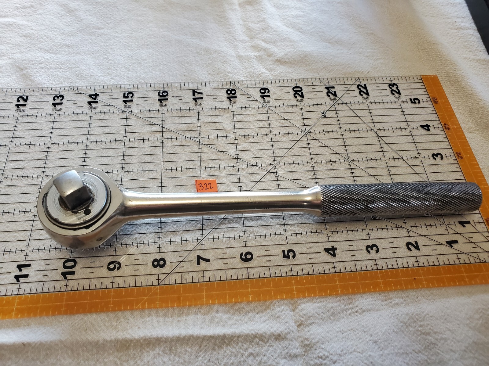 Challenger Tools USA No. 1660 1/2″ Drive Chrome Long Ratchet Socket Wrench Proto
