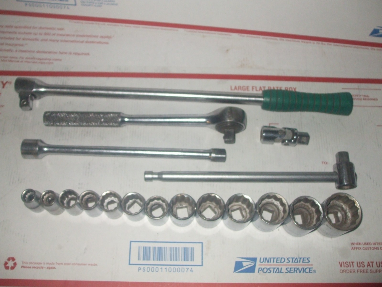 DAYTON 1/2″ DRIVE SAE SOCKET SET + RATCHET BREAKER BAR EXTENSION THORSON SWIVEL