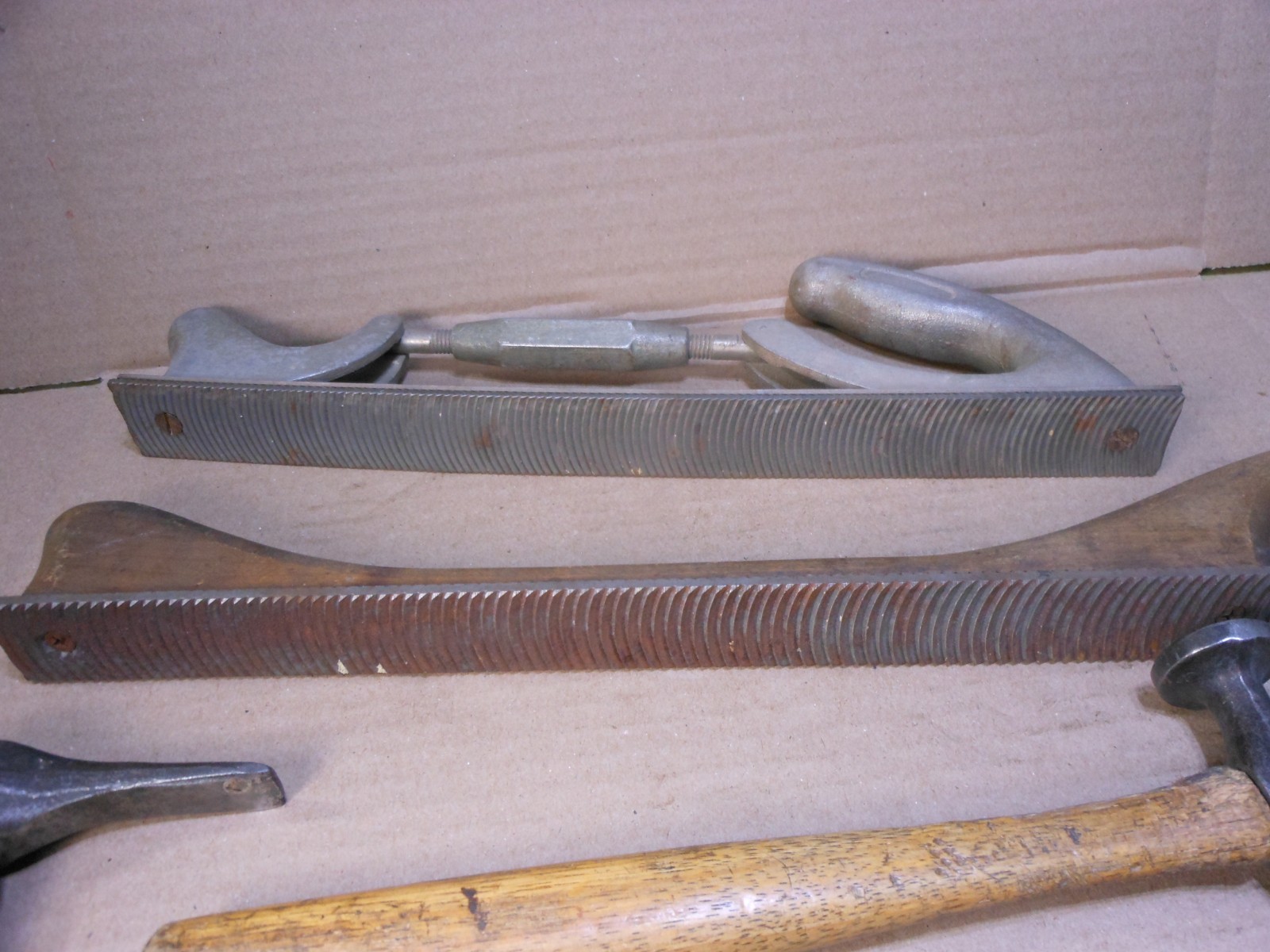 Vintage Body Tool Lot – Hammers File Holders Handles Vixen Files