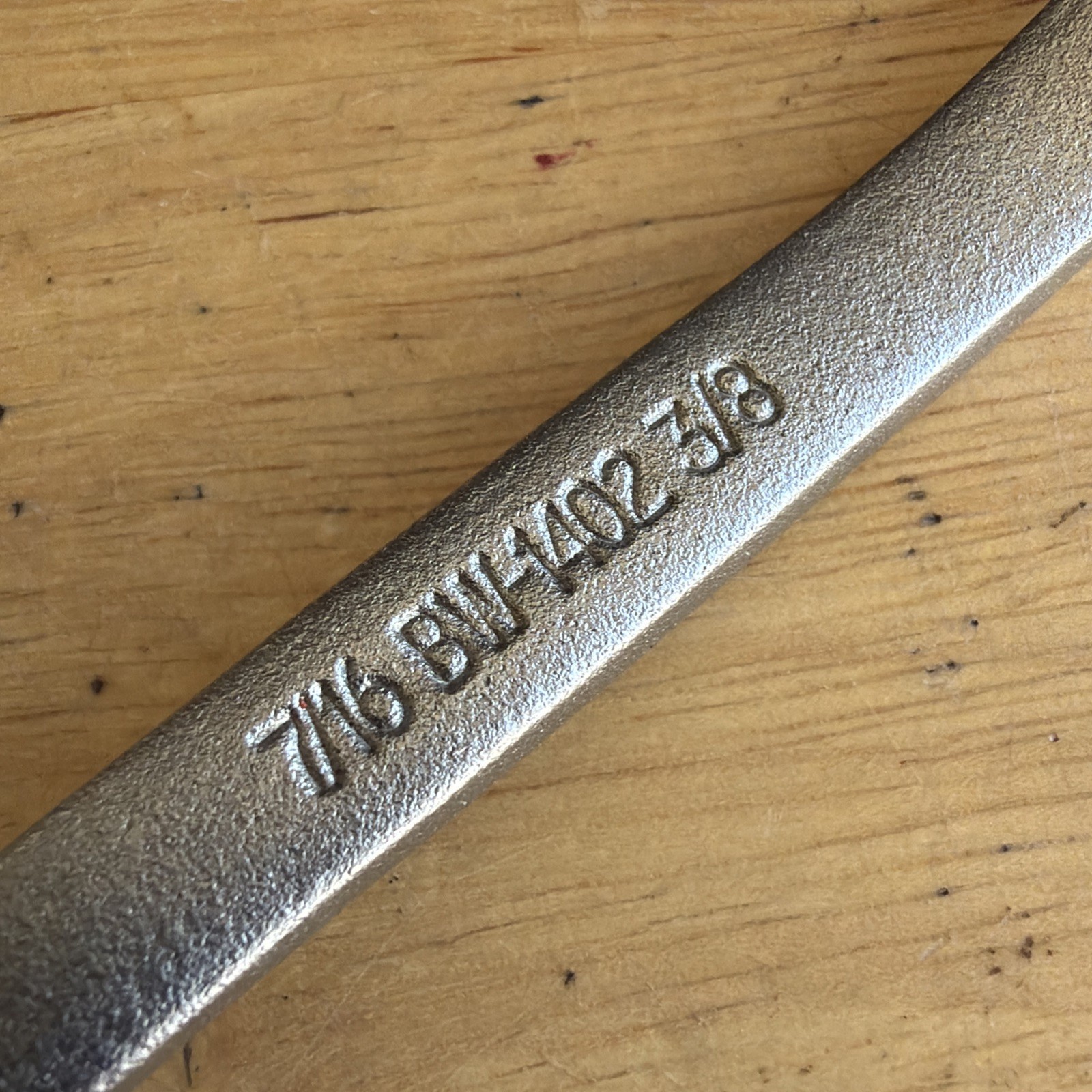 Blackhawk Tools 3/8″ x 7/16″ Short Stubby Box End Wrench 12 Point BW-1402 USA