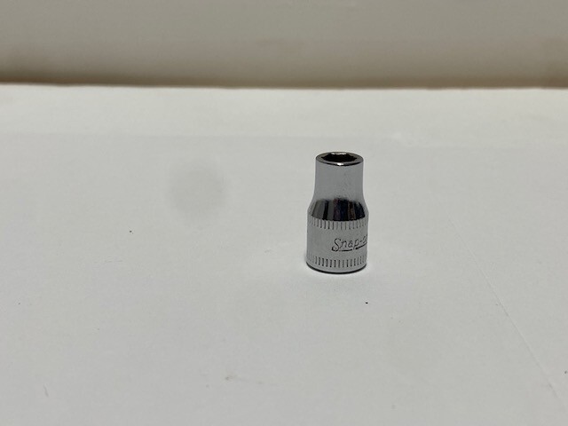 Snap-ON TMM6 1/4″ Drive 6-Point Metric 6 mm Flank Drive® Shallow Socket