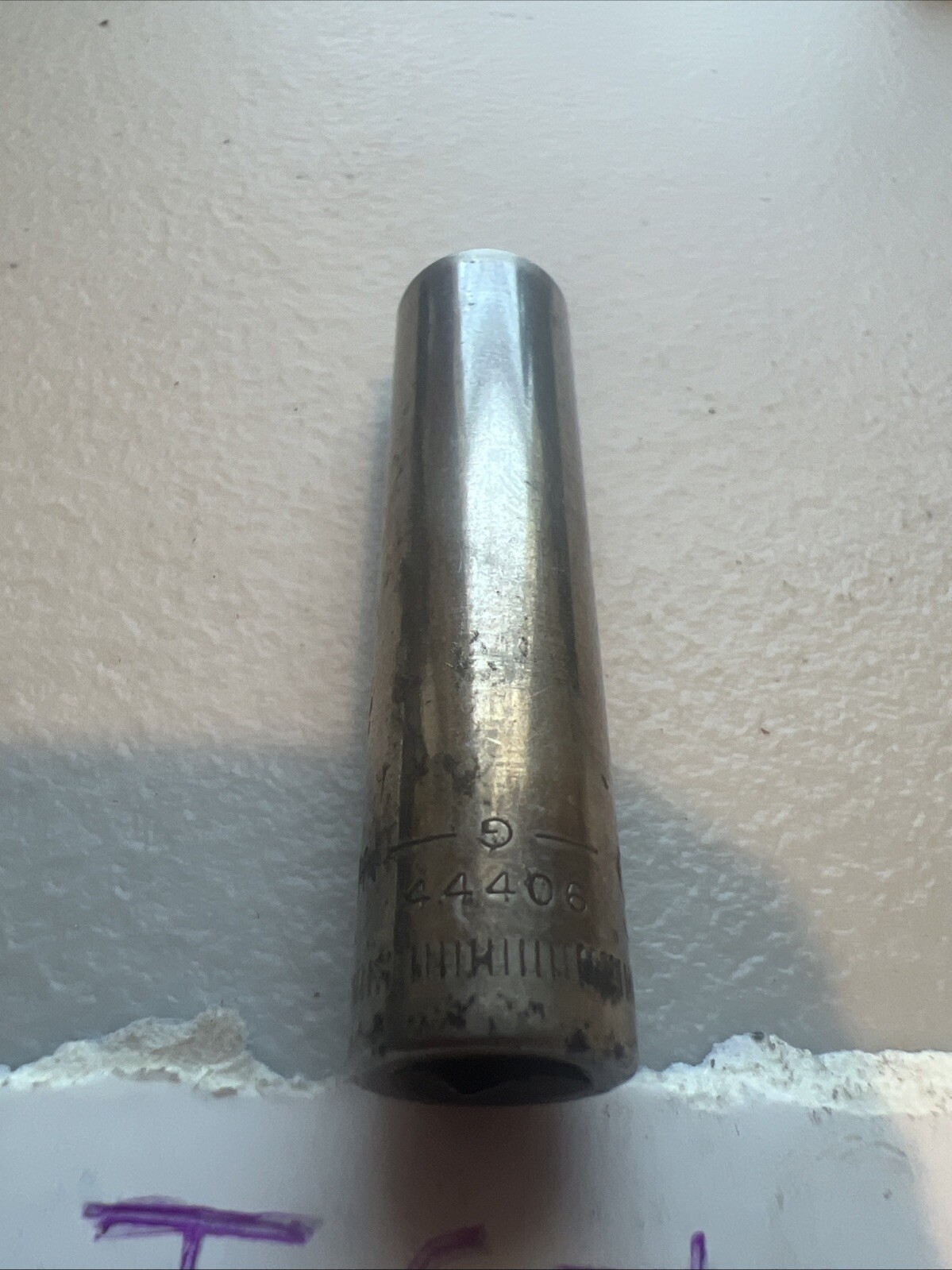 Craftsman 9mm 6 Point 1/4″ Drive Deep Socket V 44406 Made In USA See Pictures