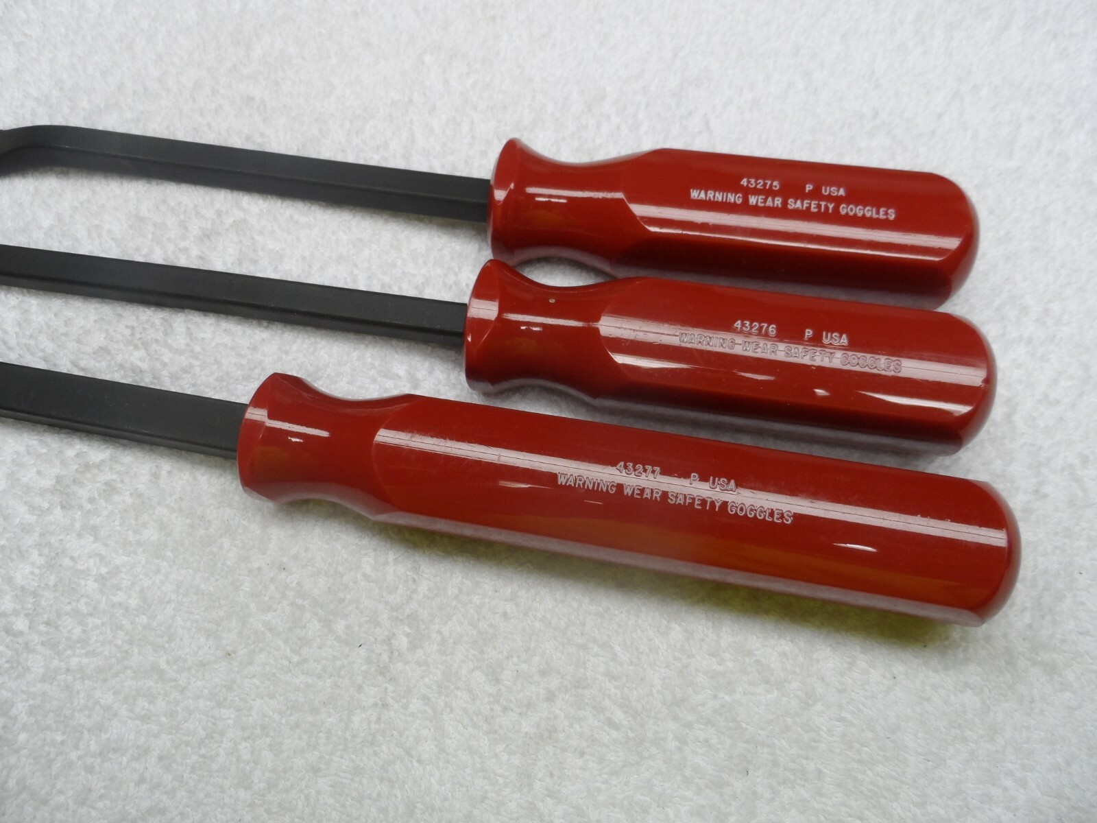 Craftsman Standard Pry Bar Set, 12″ 17″ 25″, made in USA – Part # 43278