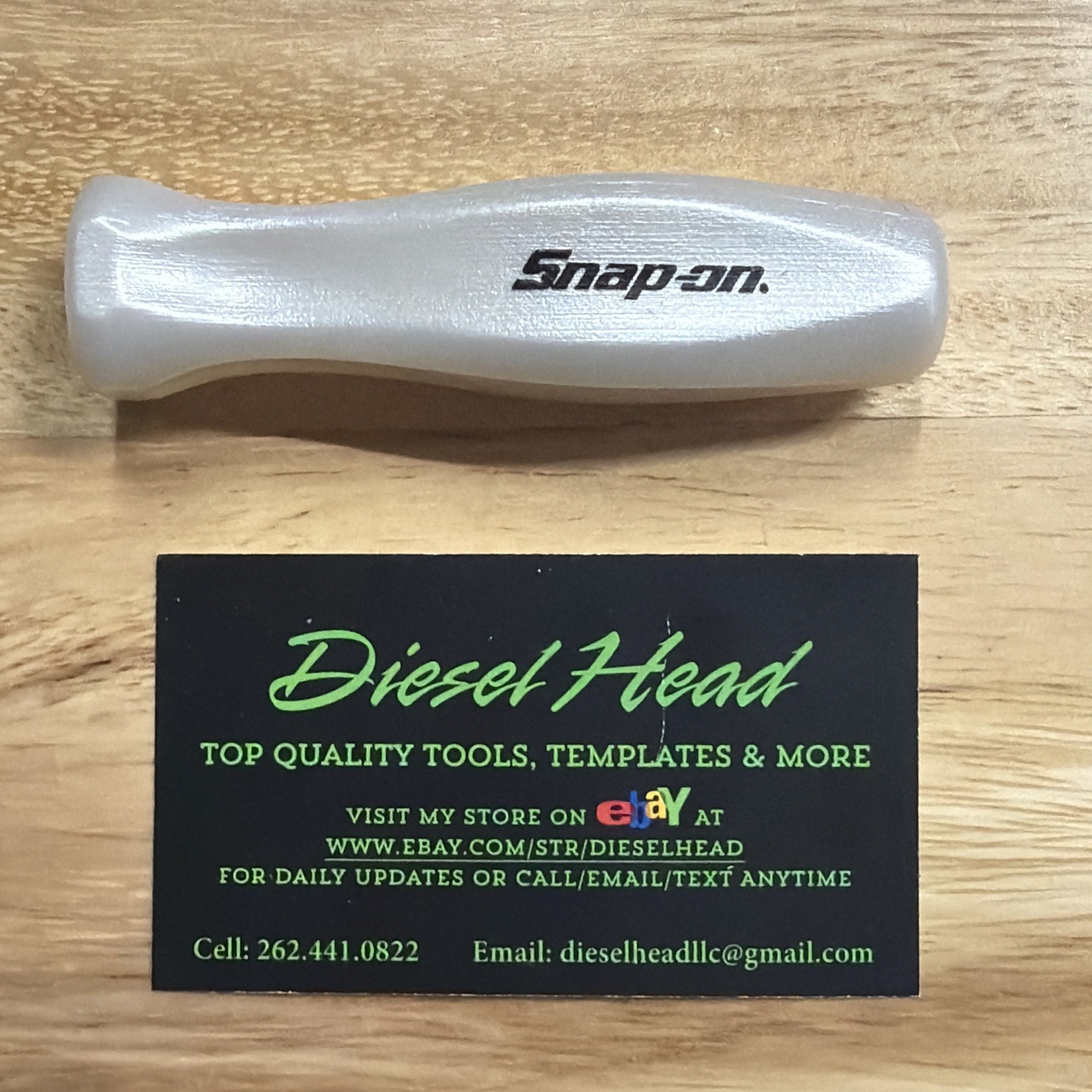 Snap-on Tools PEARL WHITE Discontinued 3/8″ Drive Replacement Ratchet Hard Grip