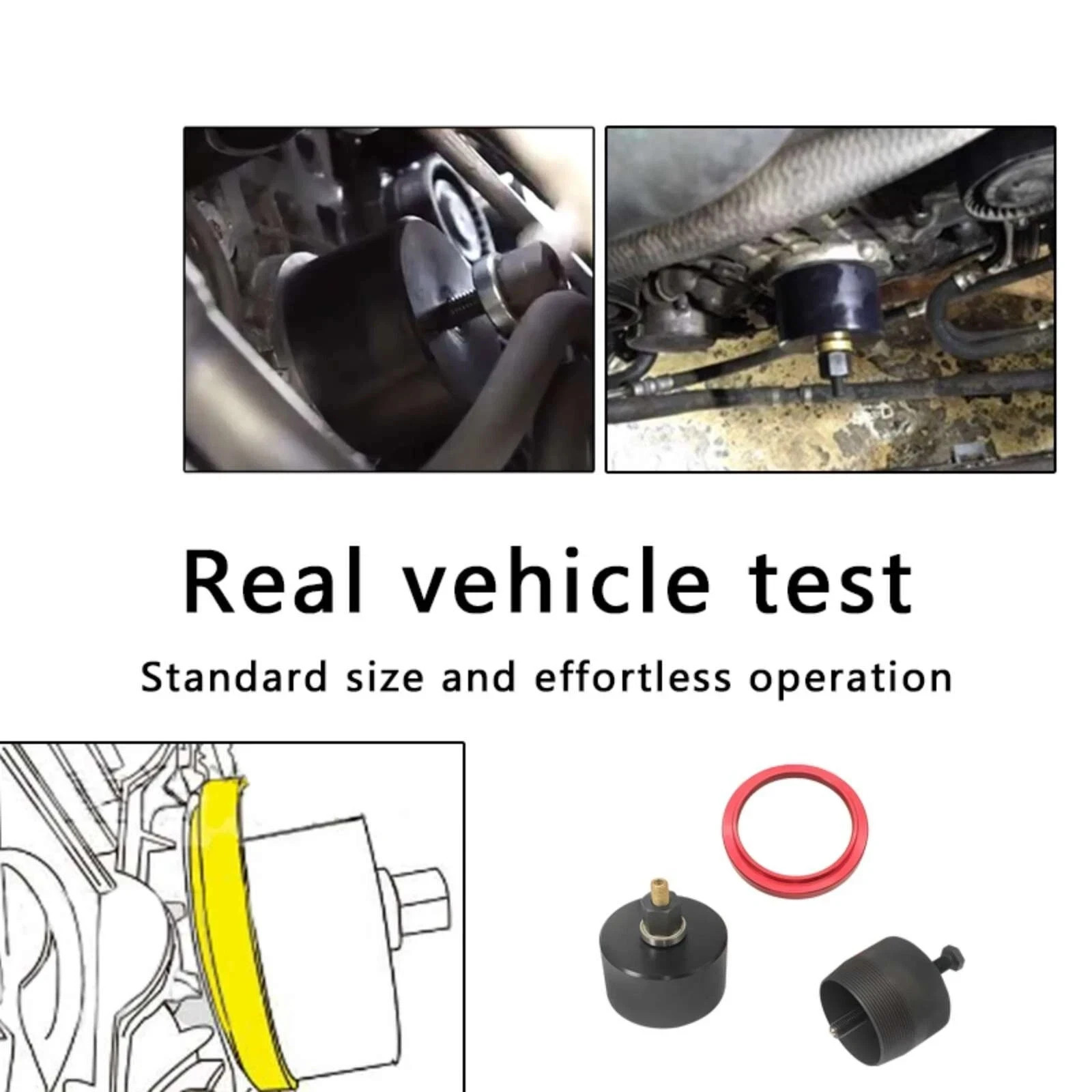BMW N20 N26 Engine Front Rear Crankshaft Oil Seal Removal Installer Tool Kit