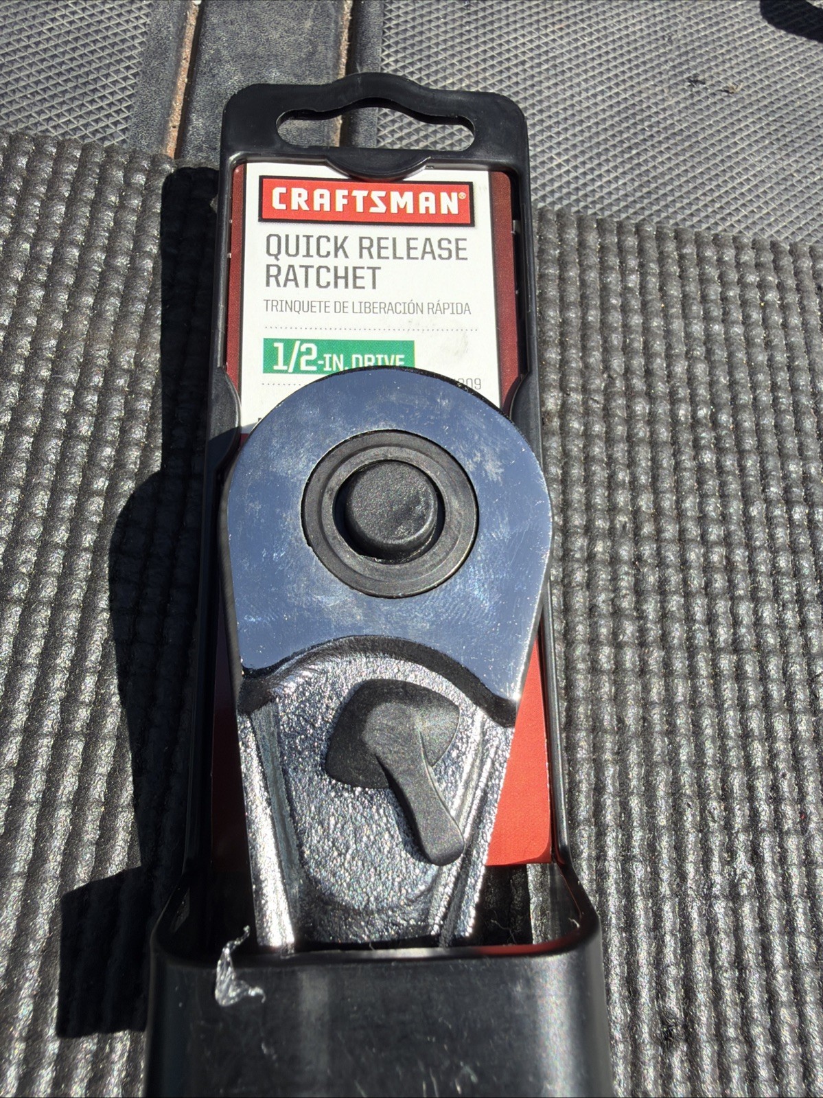 Sexy Sears Craftsman USA Nos 1/2” Drive Ratchet 44809 On Hang Tag K6Z