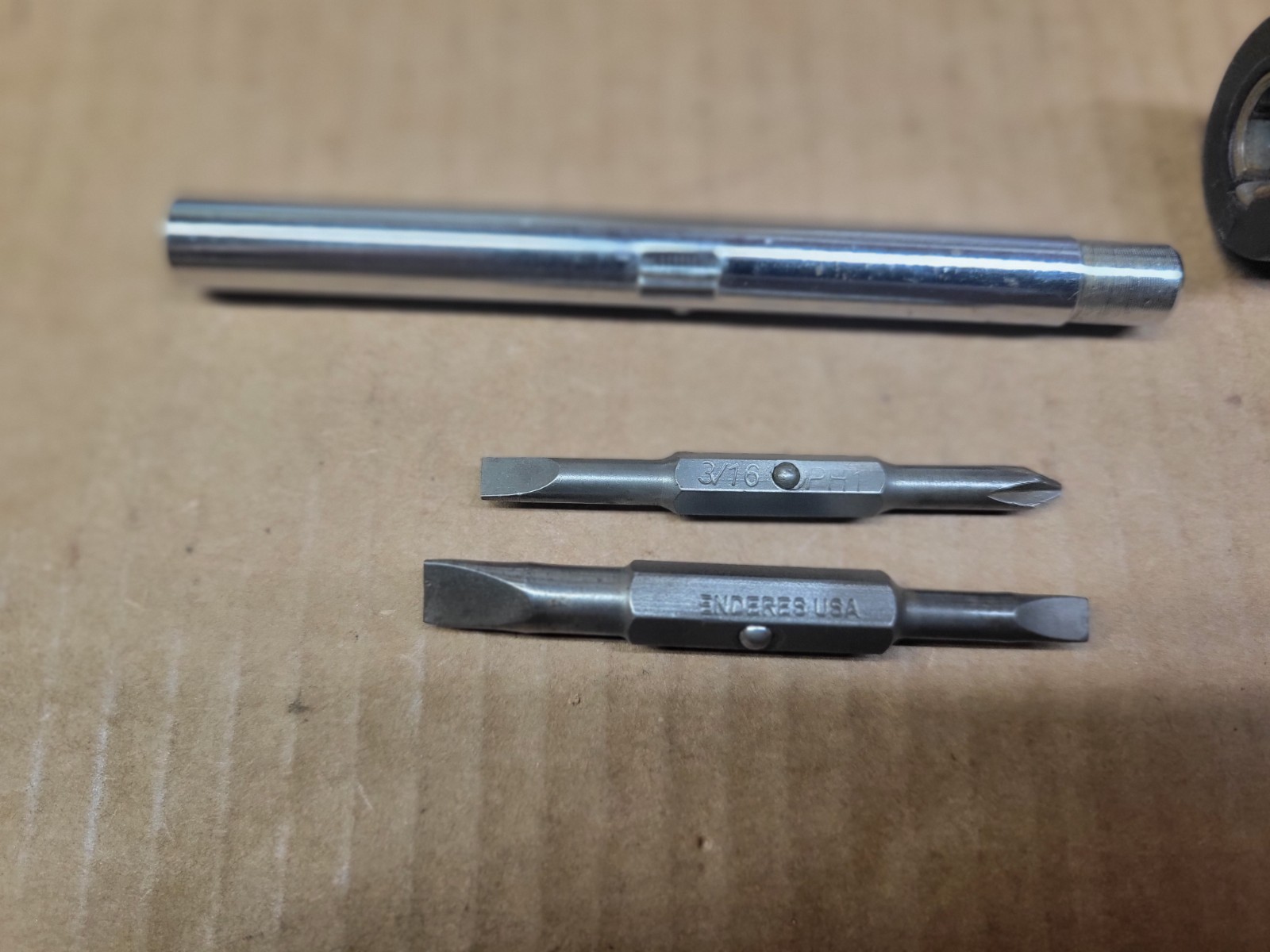 Vintage Enderes Tools USA 6-in-1 Interchangeable Screwdriver
