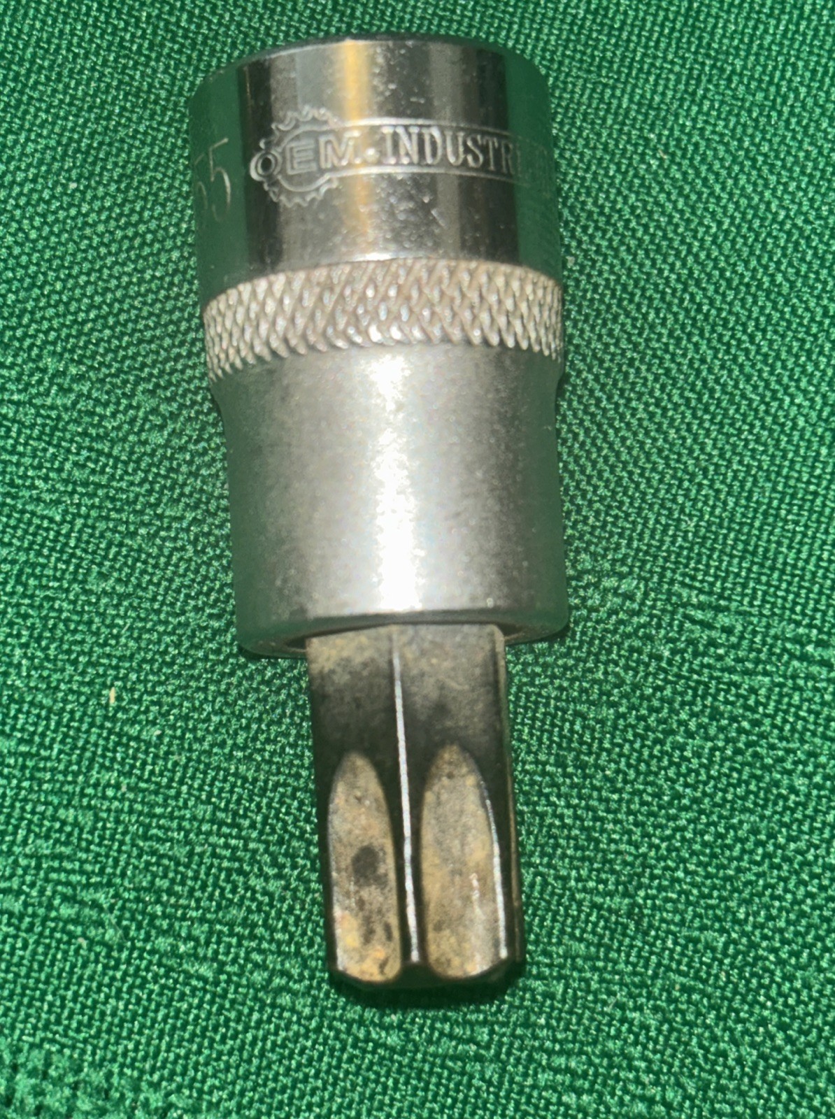OEM Industrial T55 Torx Head Socket 24277 Automotive 3/8” Drive Torx Head Tool