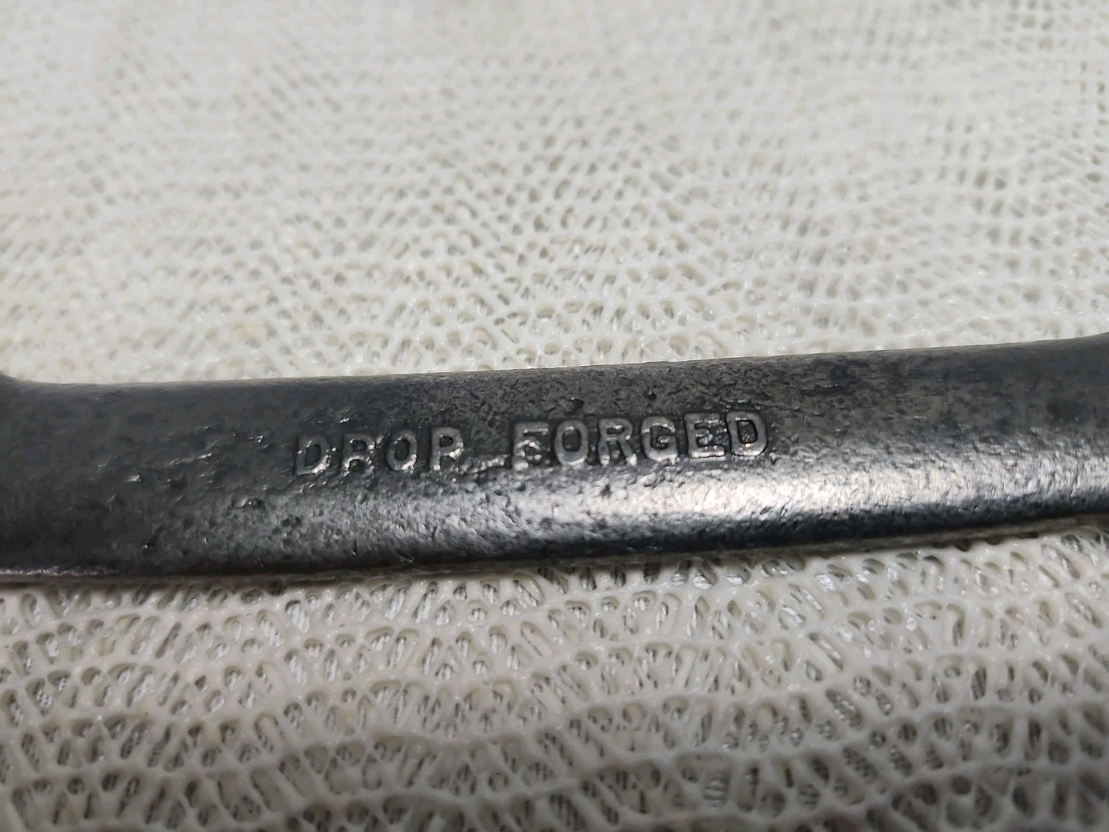 Pre 1930’s Vintage 7″ Double Open-End Wrench 5/8″ x 3/4″ Drop-Forged ~ USA