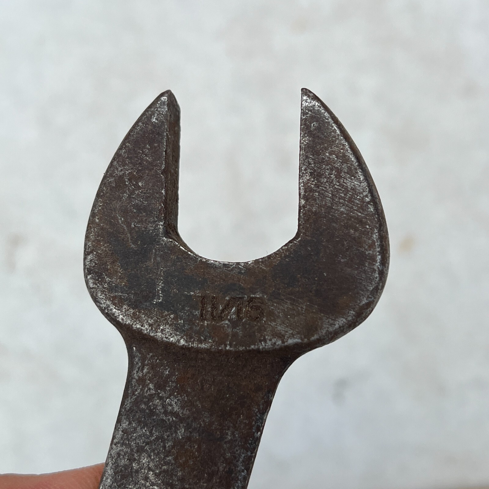 Vintage Fairmount Special 11/16″ & 5/8″ Double Open End Wrench Hand Tools 29