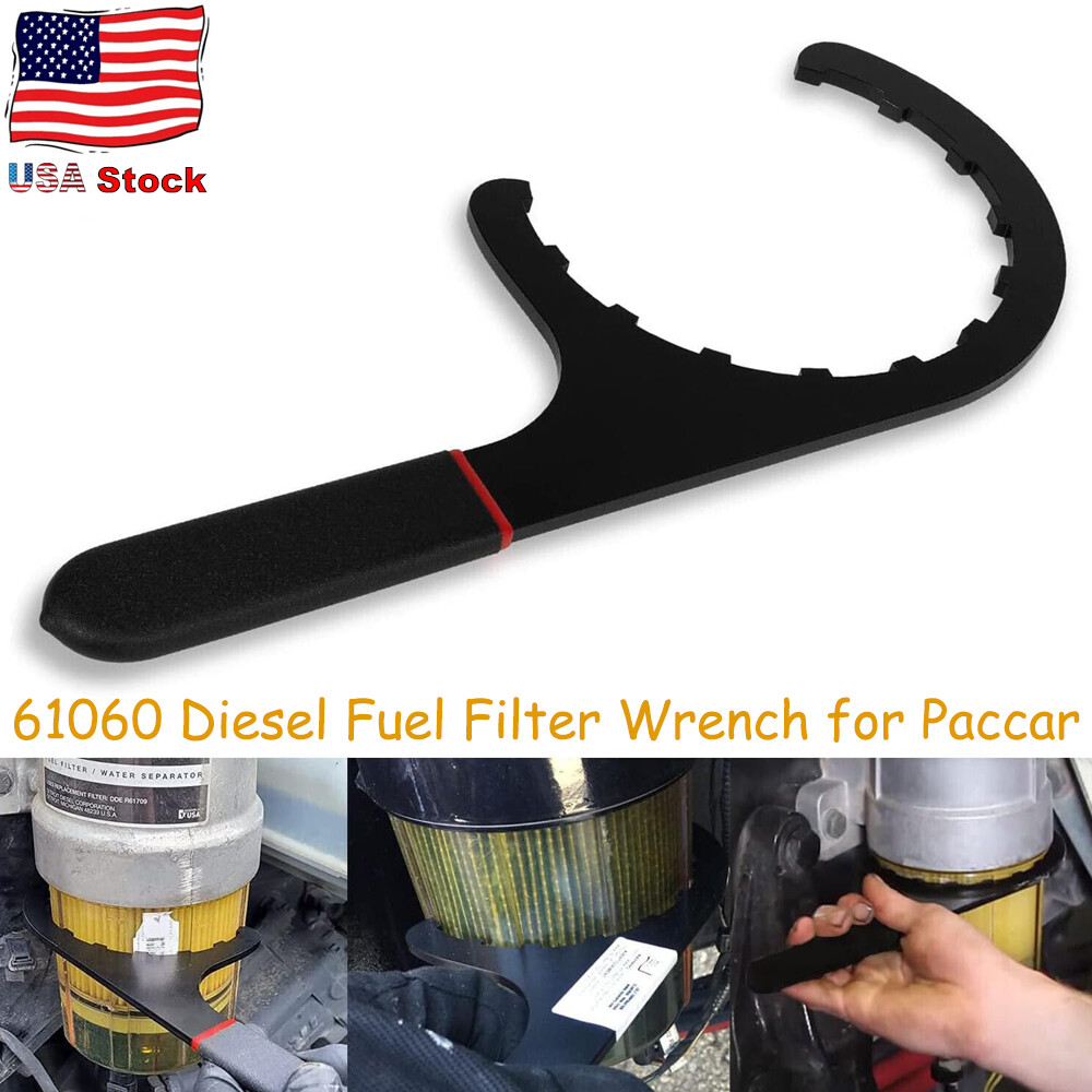 61060 Diesel Fuel Filter Wrench for Paccar Kenworth, Peterbilt & Cummins Diesels