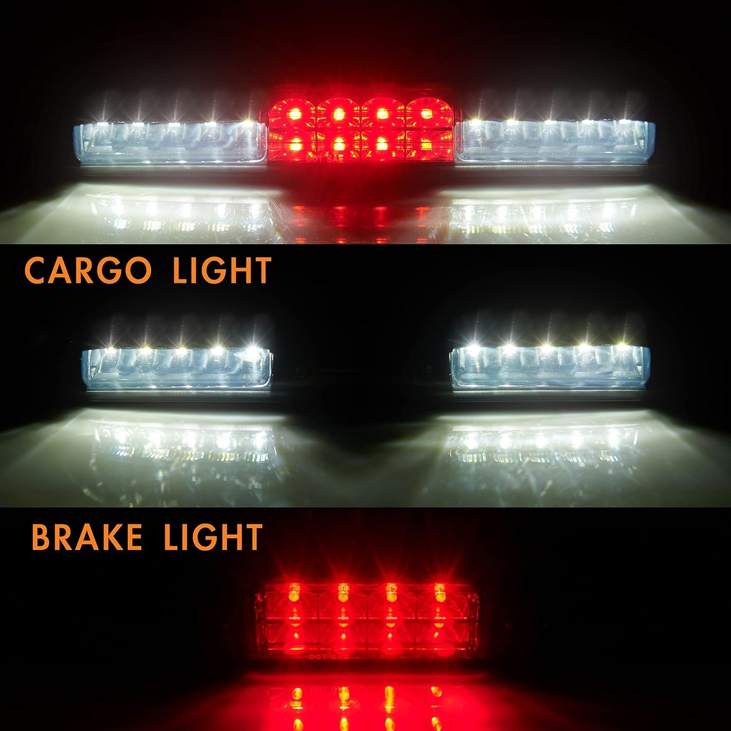 LED High Mount Stop Light Third Brake Light 1999-2006 Chevy Silverado Sierra
