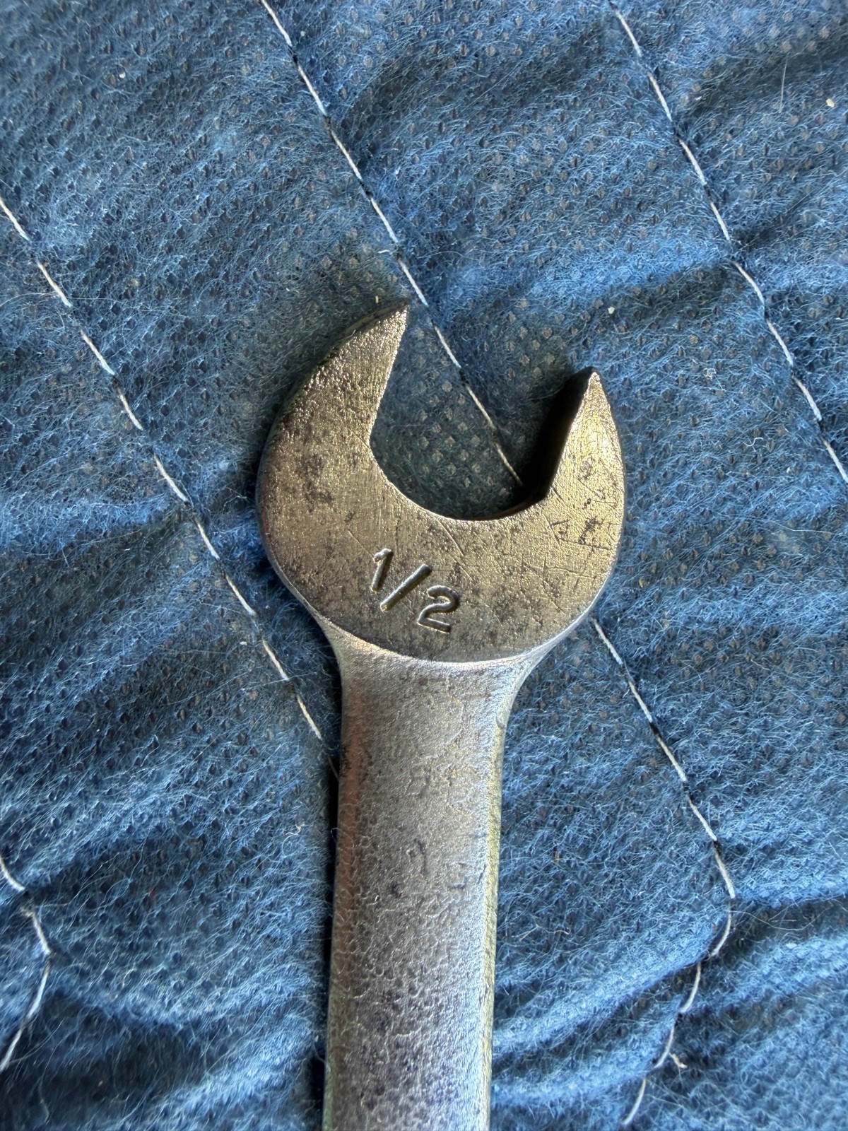 Vintage 1725-B Double Open-End Wrench (1/2″ x 9/16″) – Made in USA