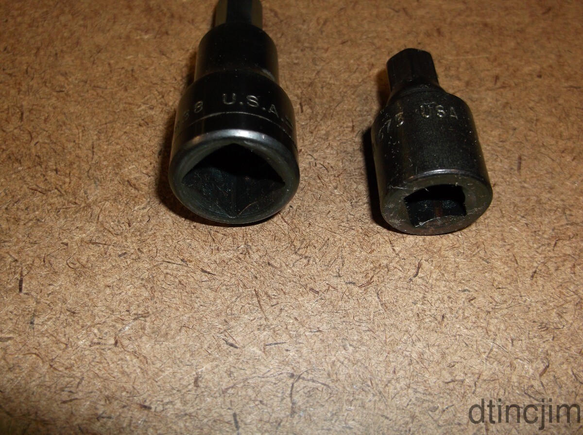 VIM 2Pc. 3/8″ Standard/Stubby Length Hex Bits 3/8″–1/2″ Drive