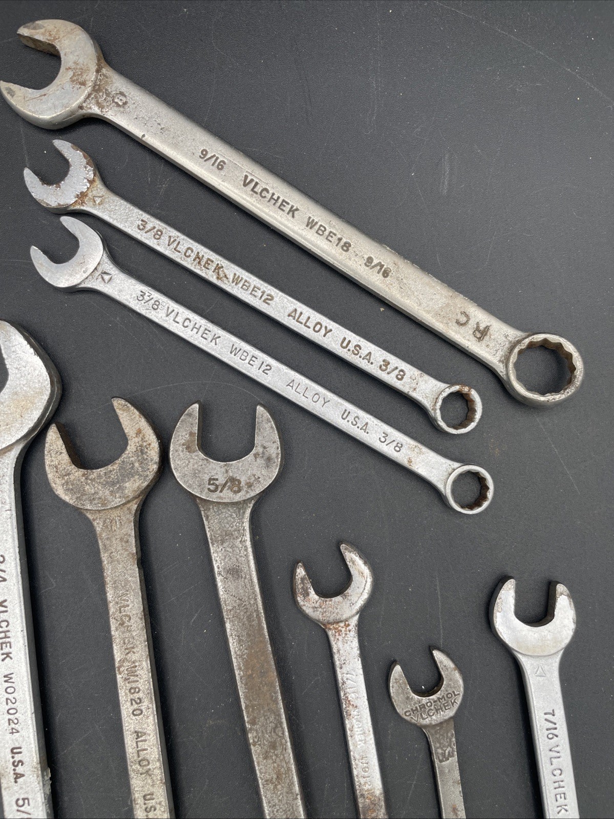 14 piece Mixed lot of Vlchek Wrenches – All Made in USA