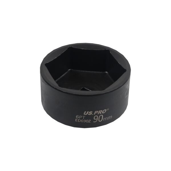 US PRO 3/4″ Drive 90mm 6PT Impact Socket – Commercial Grade CR-MO HRC45-47