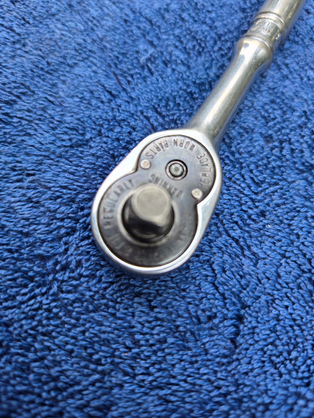 Snap On 1/4″ Ratchet TM70C Compact 4 1/4″ Long. Used