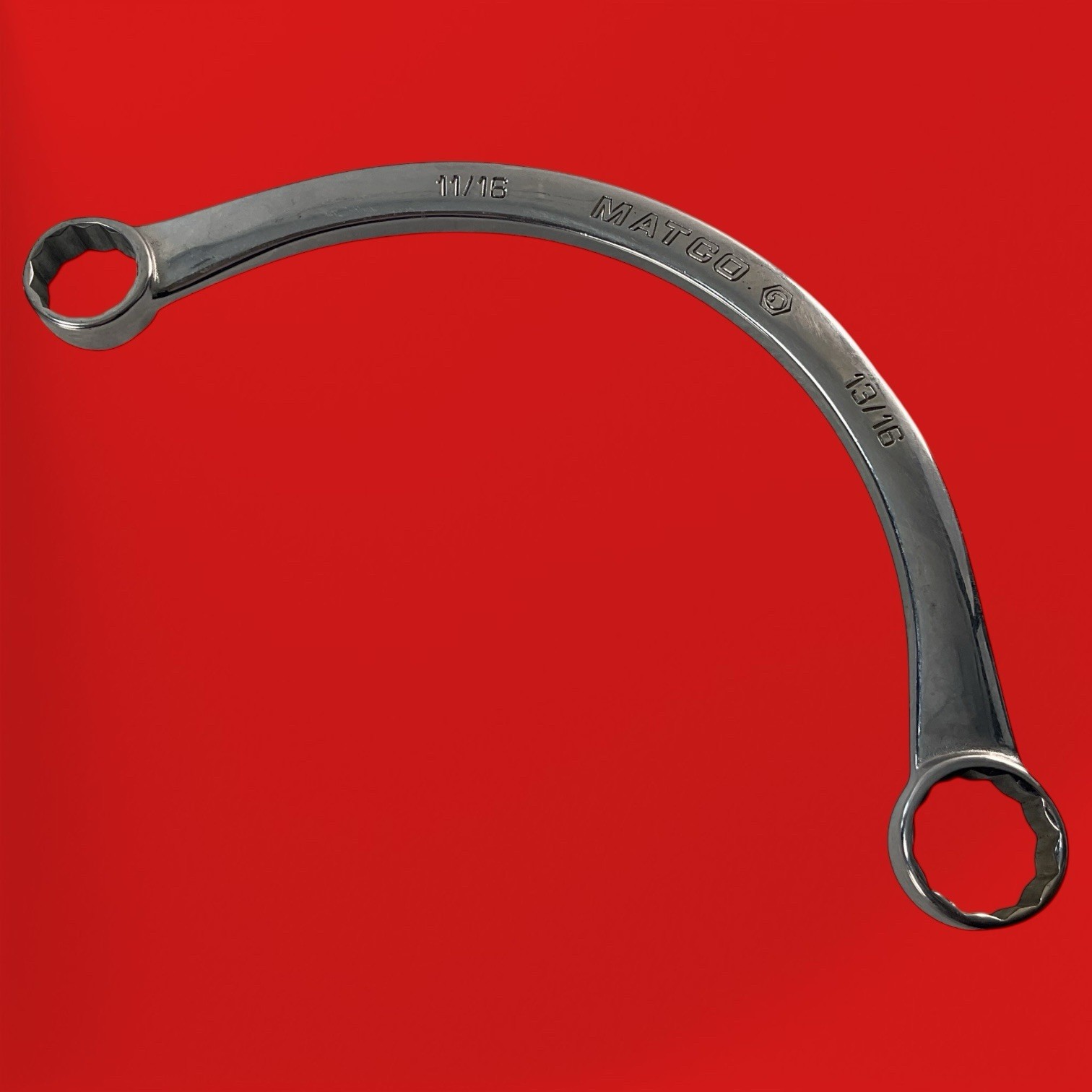 Matco Tools Half Moon Wrench 13/16″ x 11/16″ SAE 12 Point RHM2226 Chrome USA