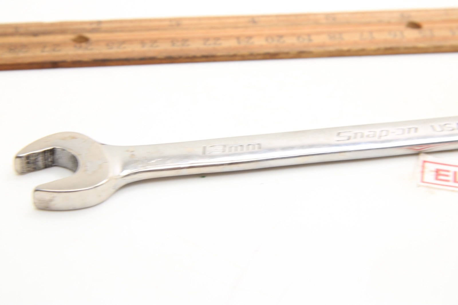 Snap-on SOXRRM13 13mm 12 Point Metric Ratcheting Combination Wrench 8.5″ USA