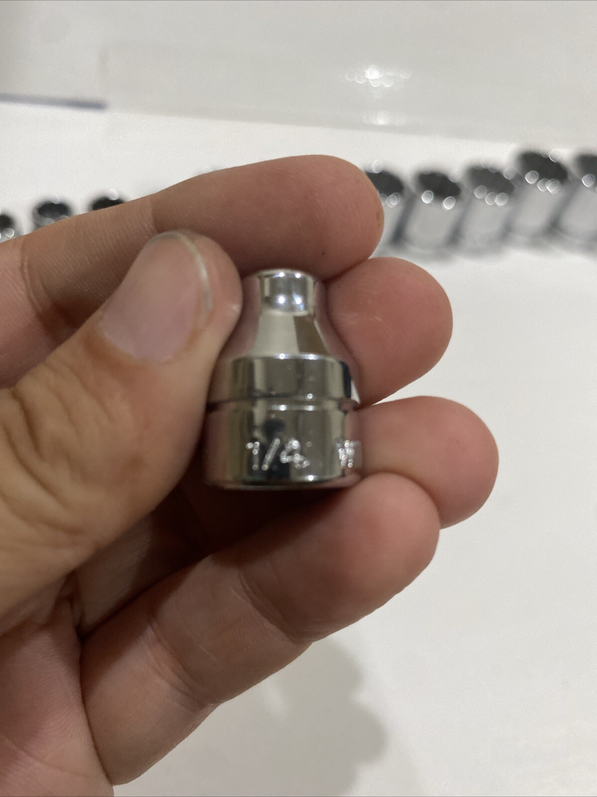 WILLIAMS B Series. 16 Socket Lot 12 Points. 1″ 15/16 7/8 13/16 3/4 11/16 5/8 1/2