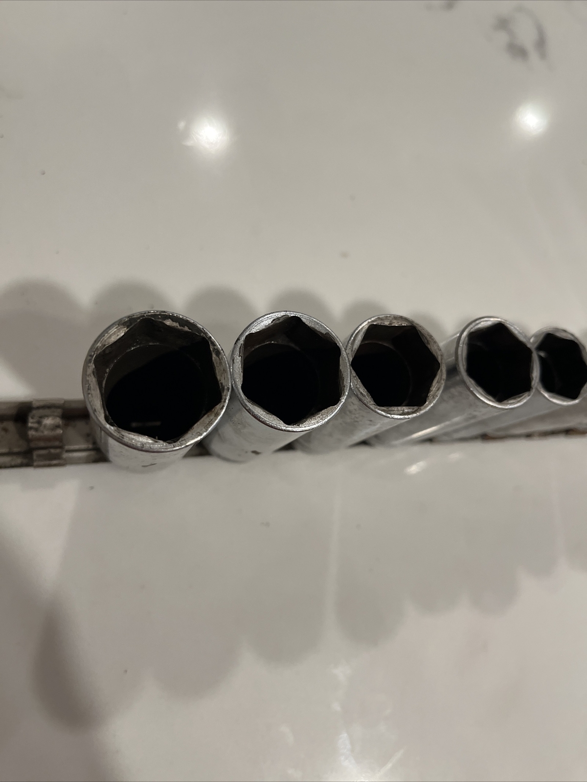 SNAP ON 211SFSY 3/8″ 11 PC SAE6 POINT DEEP SOCKET SET 1/4″ 7/8″ SFS081 TO SFS281