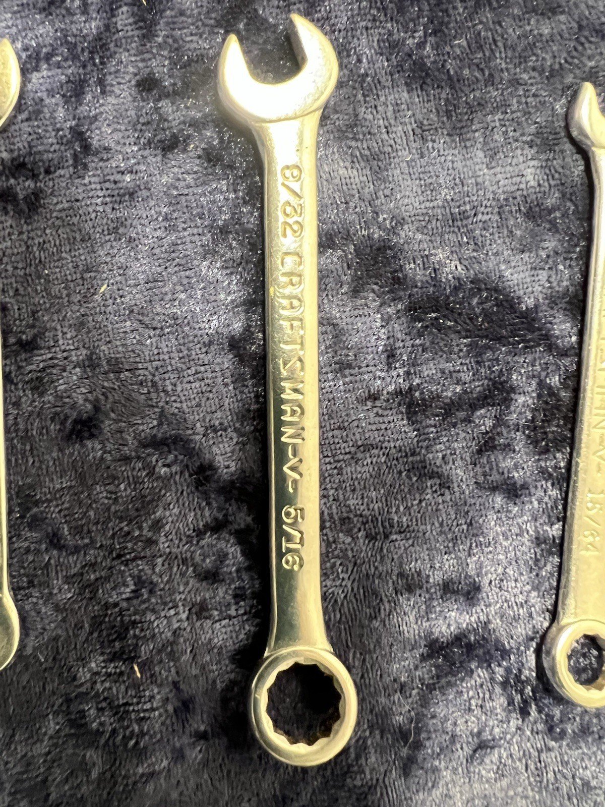 Craftsman 13/64″ x 7/32″ Combination Wrench -V- ASST SMALL WRENCHES + wizard