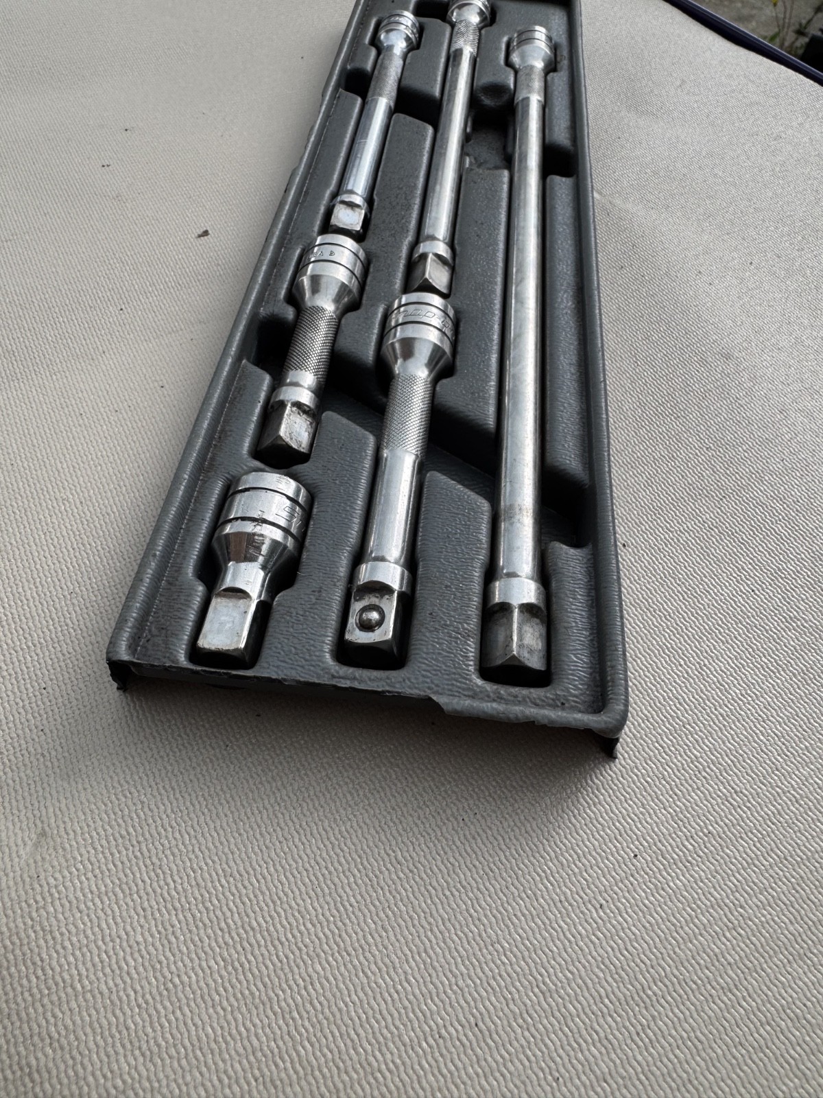 Snap On 206AFX – 6 Piece 3/8″ Drive Knurled Extension Set