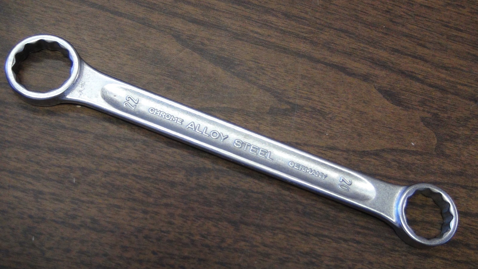 STAHLWILLE STYLE 21 20 MM x 22 MM DOUBLE ENDED RING BOX SPANNER WRENCH 41052022