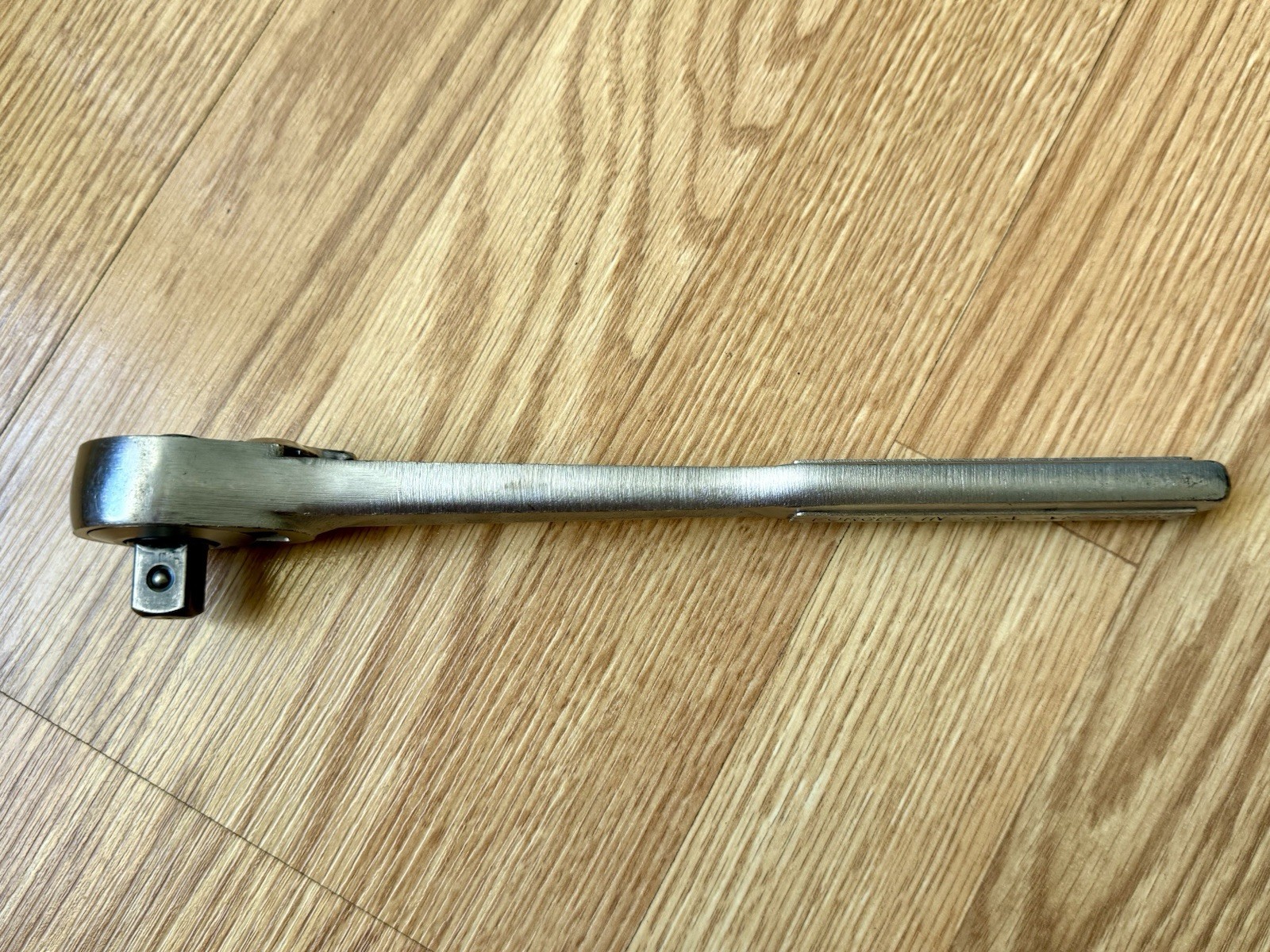 Vtg Craftsman 1/2” Drive Ratchet -VF-44985 =Forged In USA Quick Release 10.25”