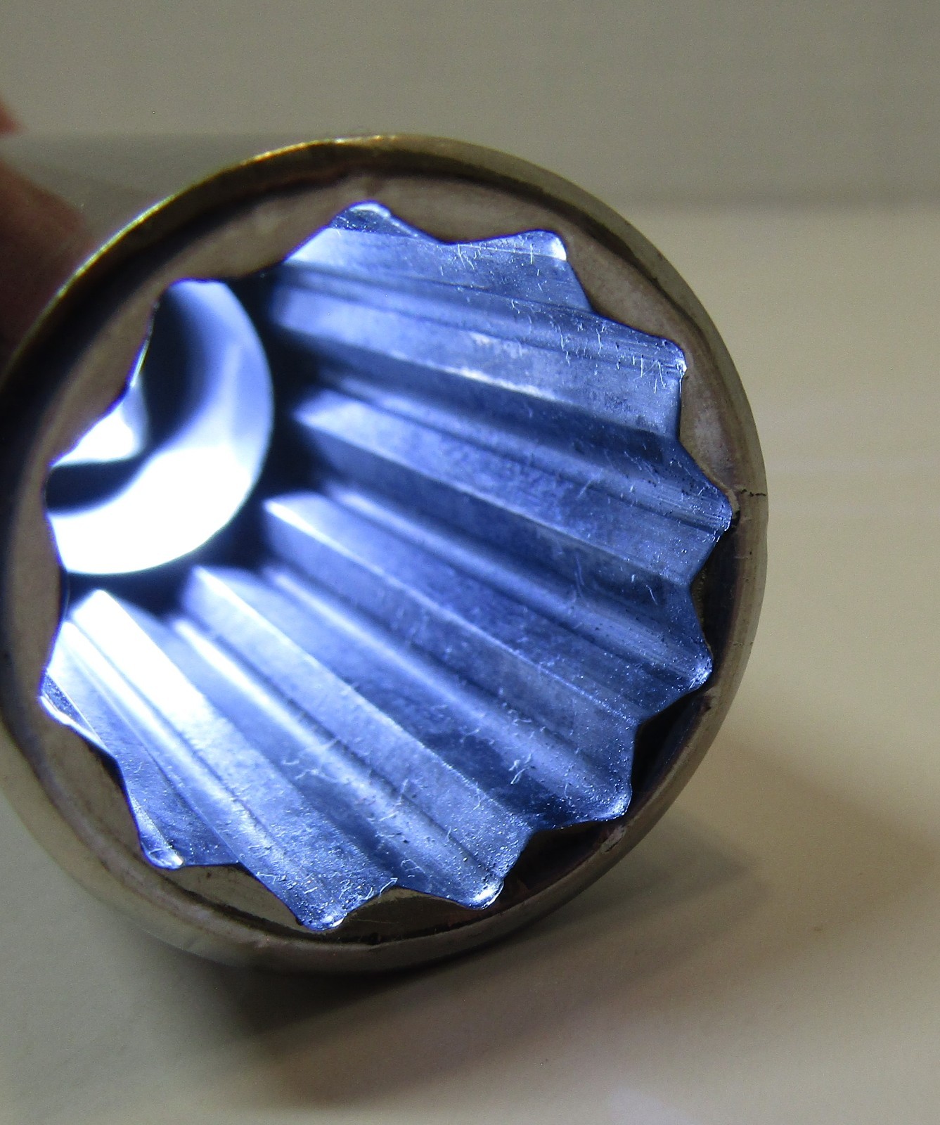 *Craftsman* 21mm 12 Point 1/2″ Drive Deep Chrome Socket 44447 Inverted G1 U.S.A.