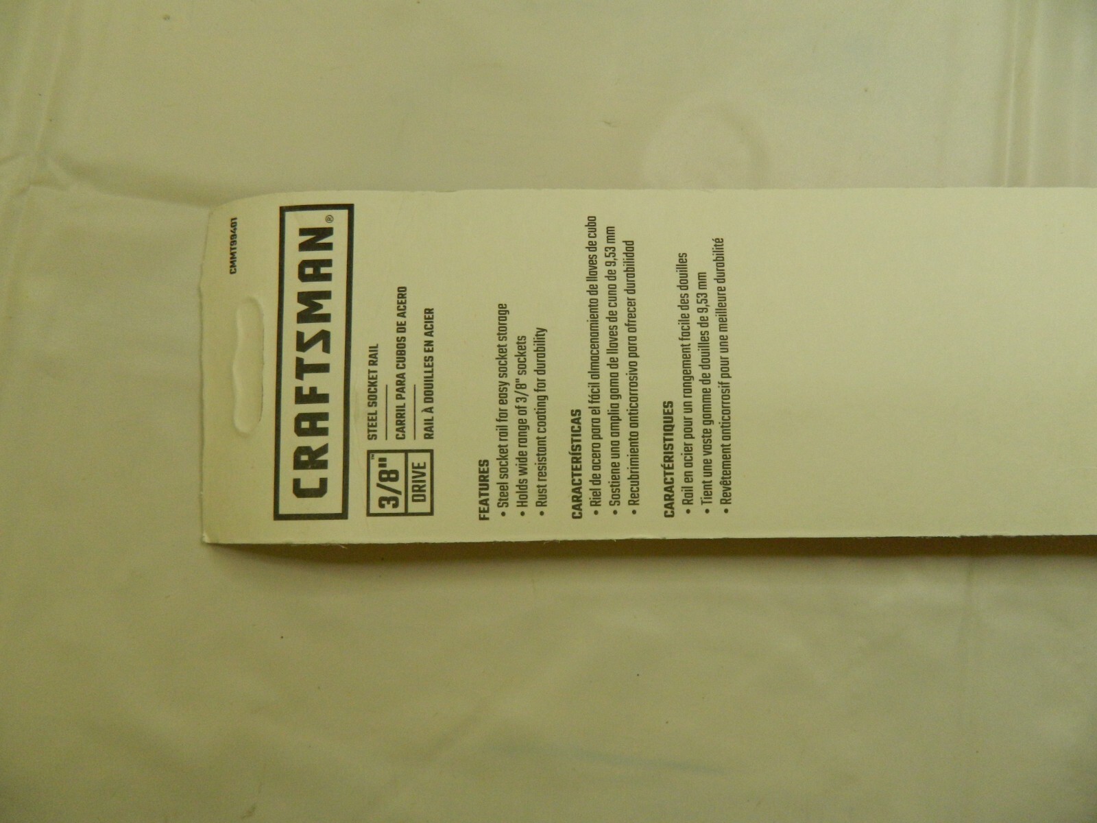 CRAFTSMAN qty 2 Socket Holders & Trays Drive Size: 3/8 in CMMT99401