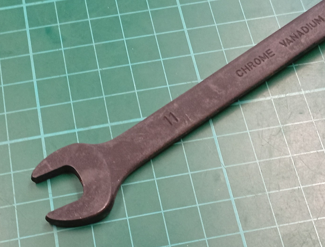 New Paramount, 11mm Black Oxide, Combination Spanner, Made In Taiwan