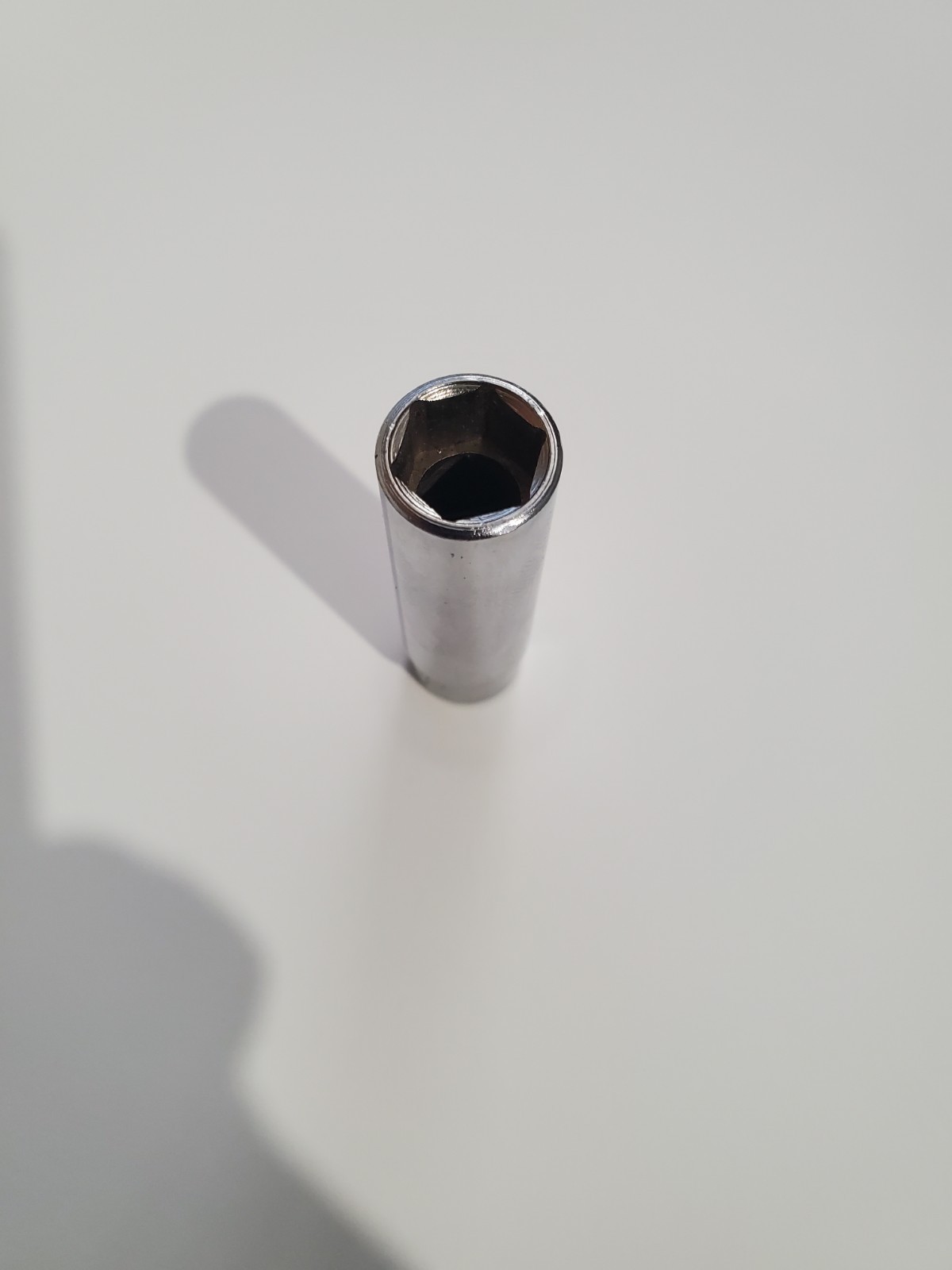 Snap-On Tools USA STM14 7/16″ Deep Socket, 1/4″ Drive, 6-Points Chrome Finish
