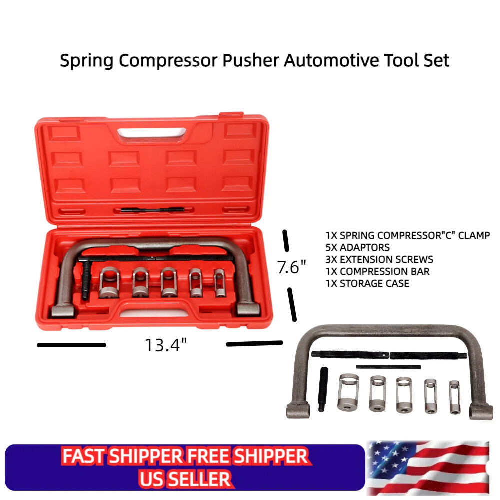 5 Sizes Valve Spring Compressor Pusher Automotive Tool For Car Motorcycle Kit-