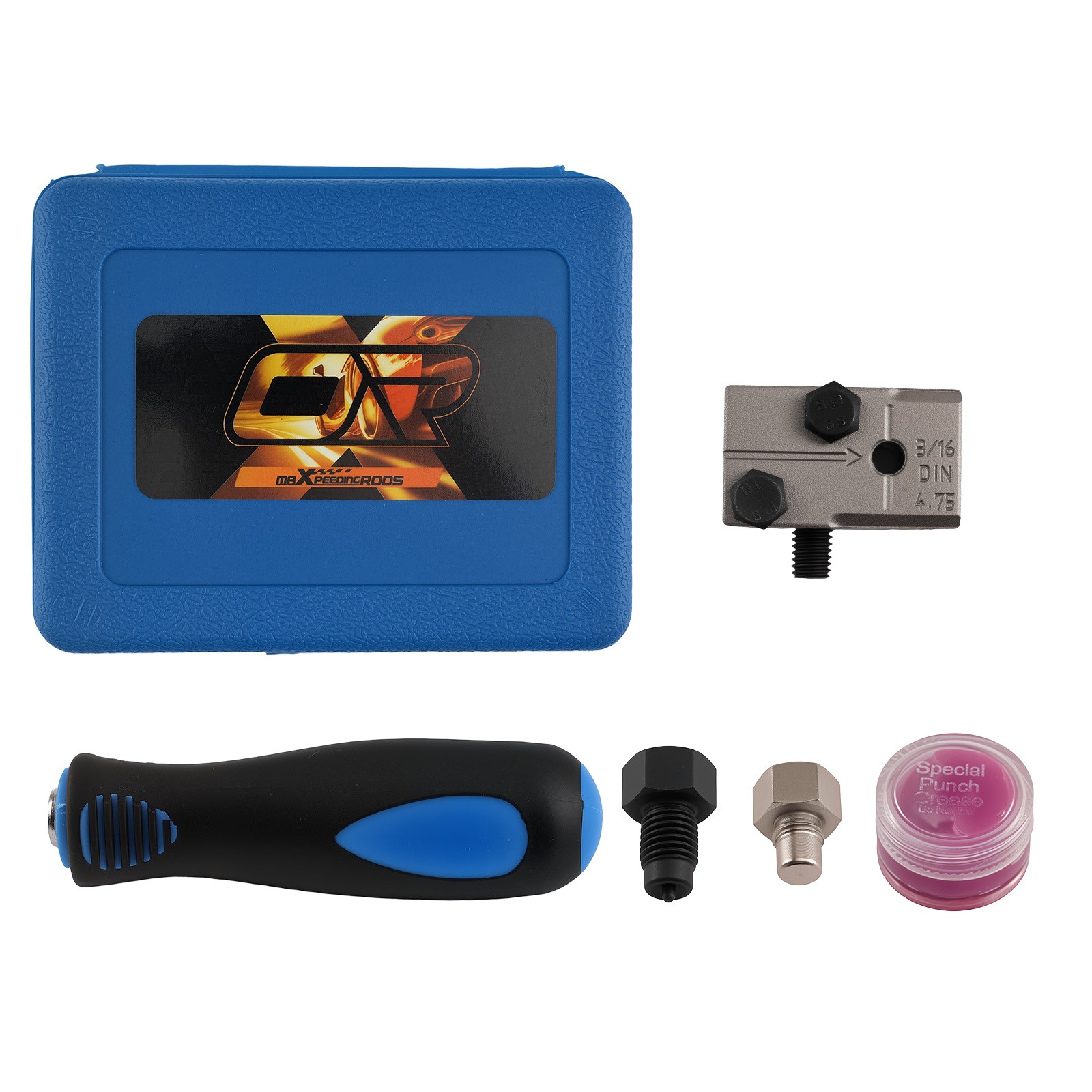 Universal 45 Degree 3/16in Brake Pipe Hand Held Single Flaring Professional Tool