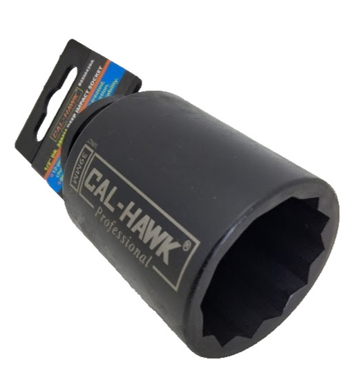 1/2″ DR. X 39MM DEEP IMPACT SOCKET 12 POINT Chromium-molybdenum CR-MO MATERIAL