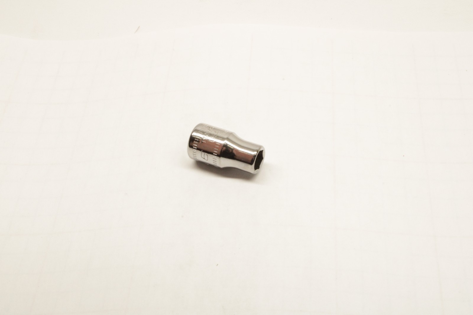 Snap-on Tools USA NEW 1/4″ Drive 6-POINT Metric 6mm Shallow Socket TMM6